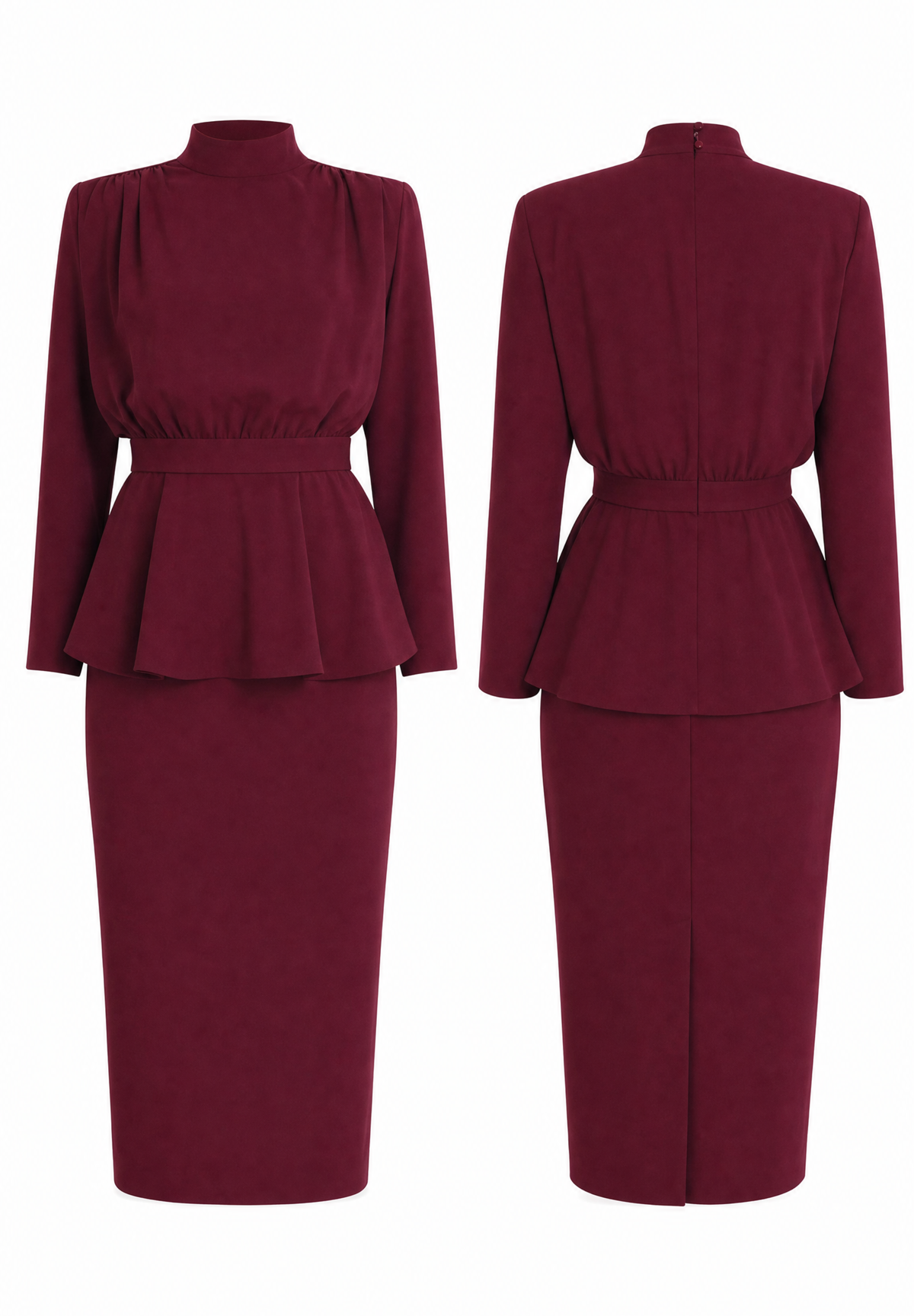 CARMEN BLUSA BURDEOS