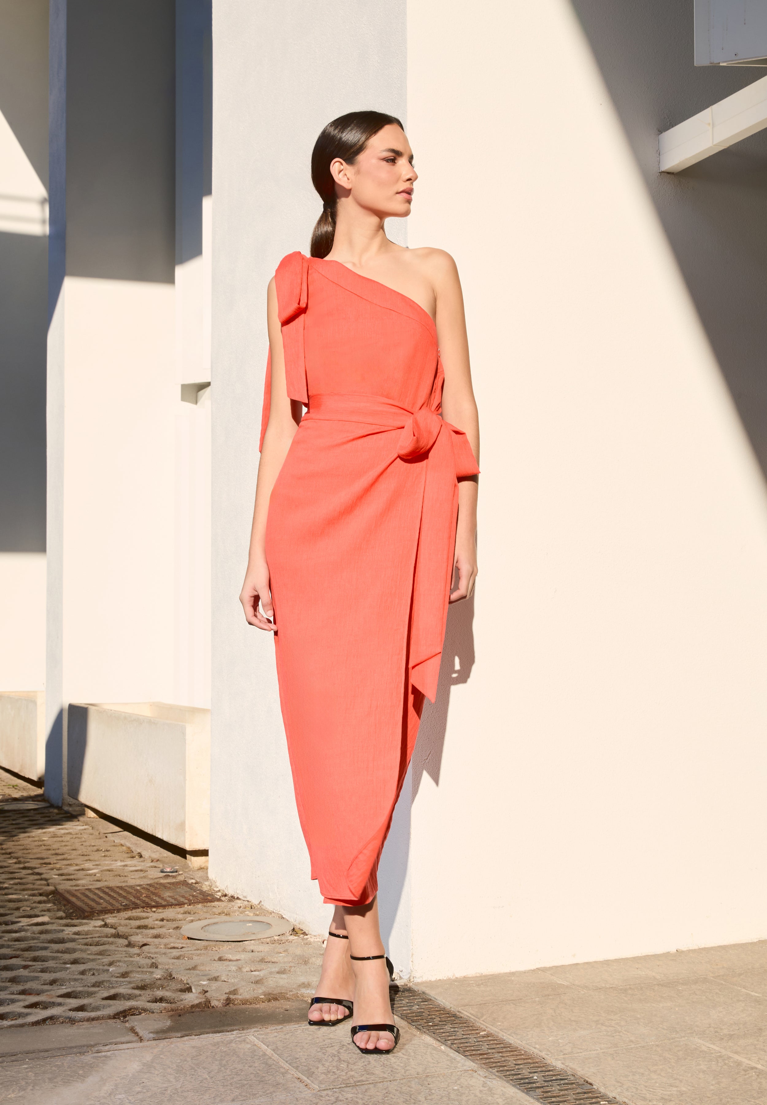 OLD ORANGE SKIRT