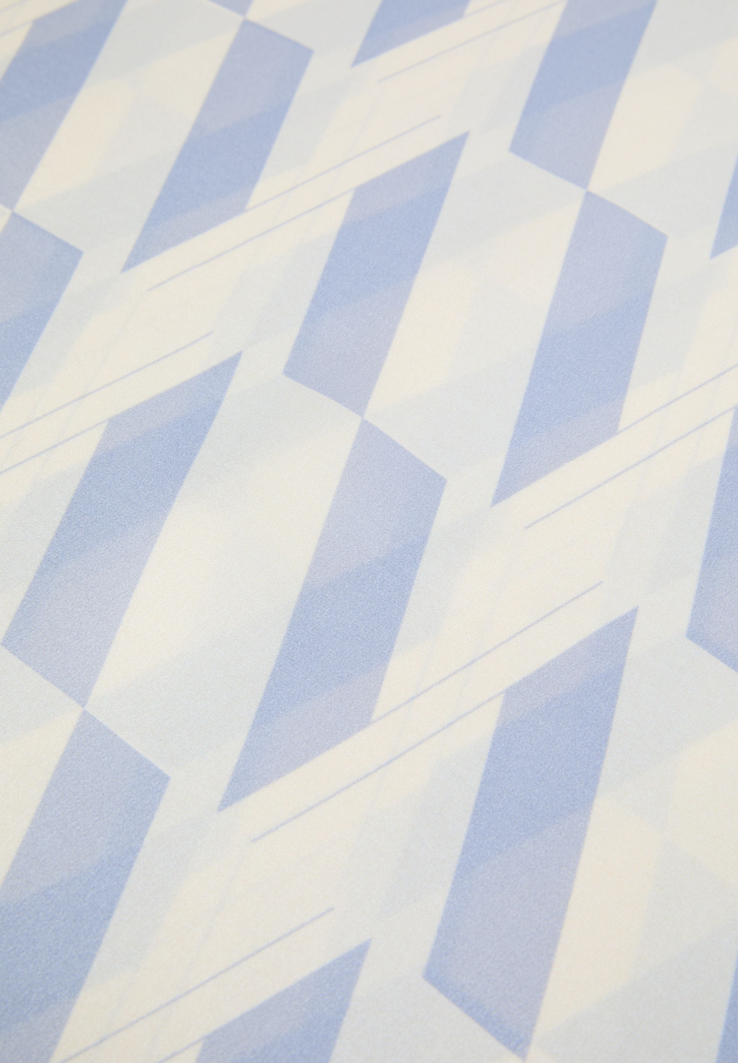 PAÑUELO LOGO BEIGE CELESTE