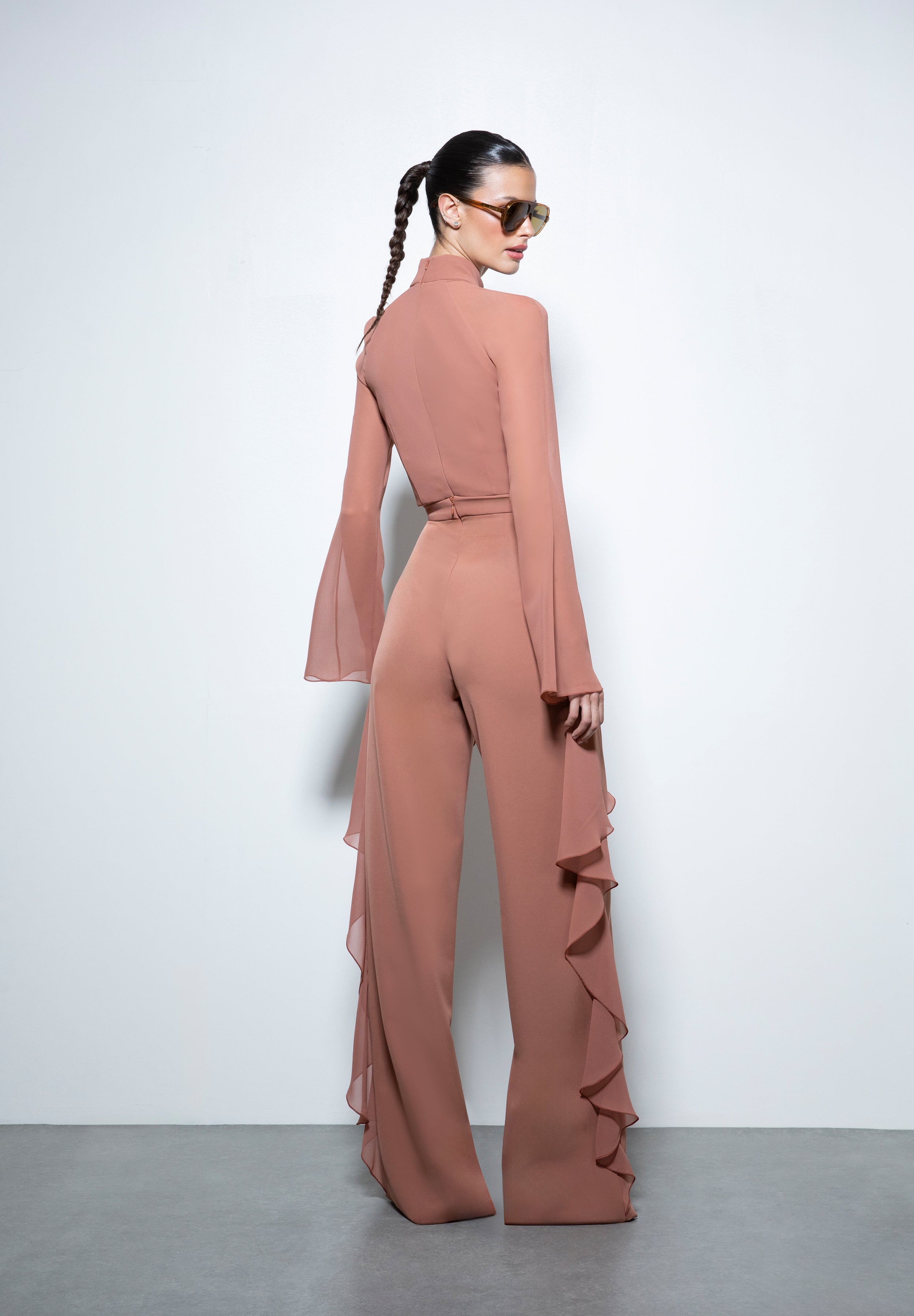 LIPPI PANTALÓN ROSA EMPOLVADO