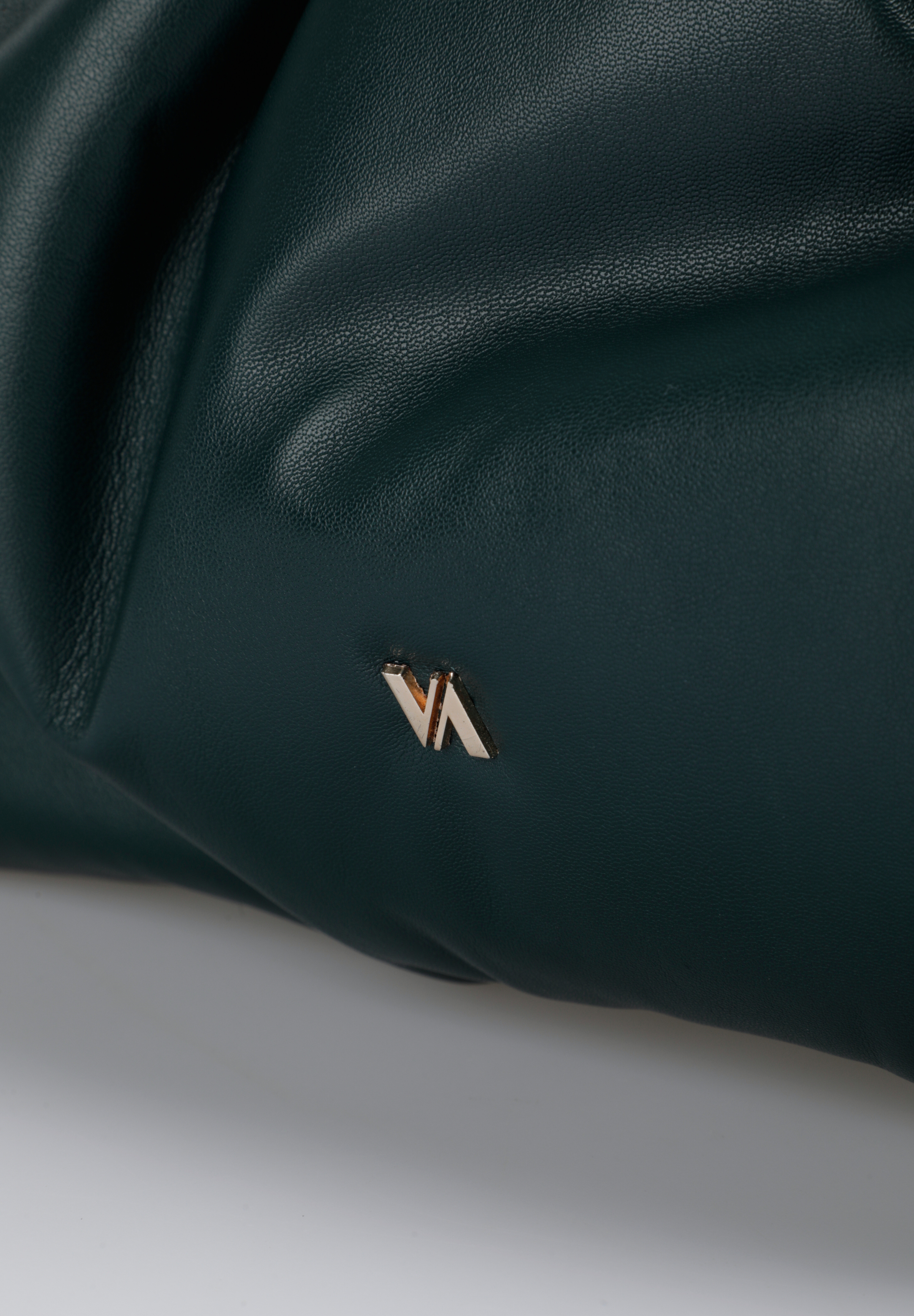 POMPOM BAG MEDIA LUNA GREEN