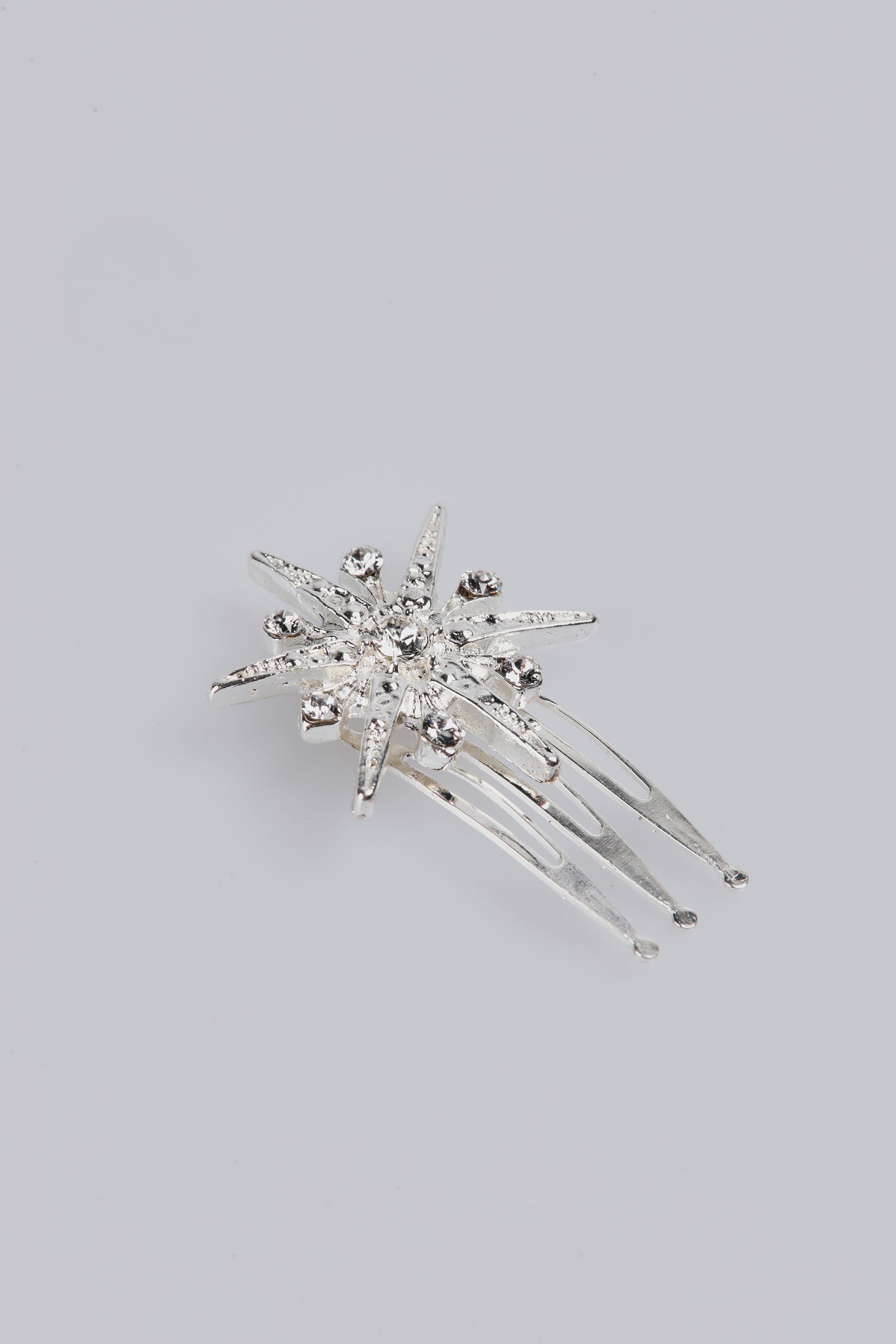 PEINA PLATA SWAROVSKI