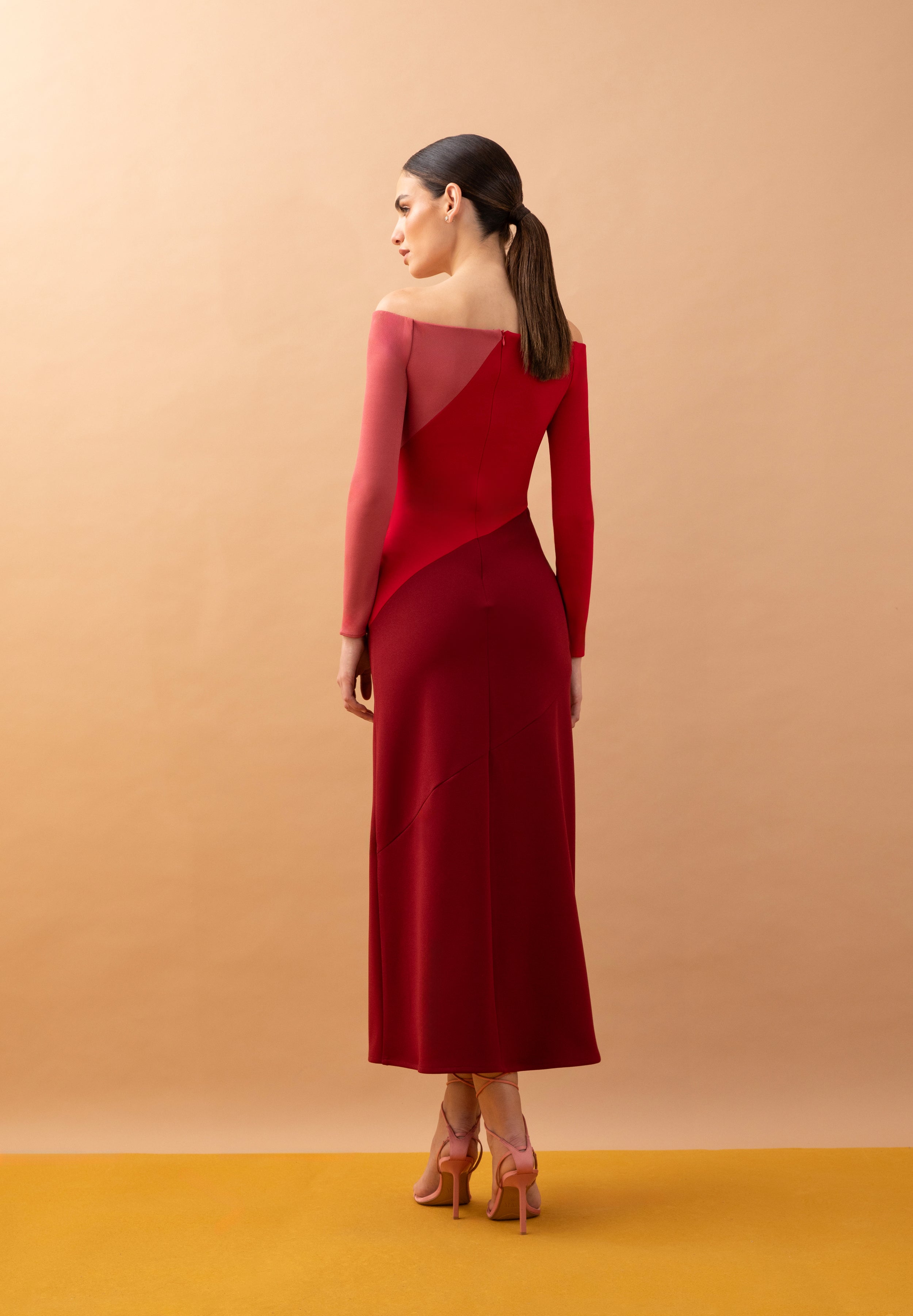 DEHEB ROSA ROJO BURDEOS