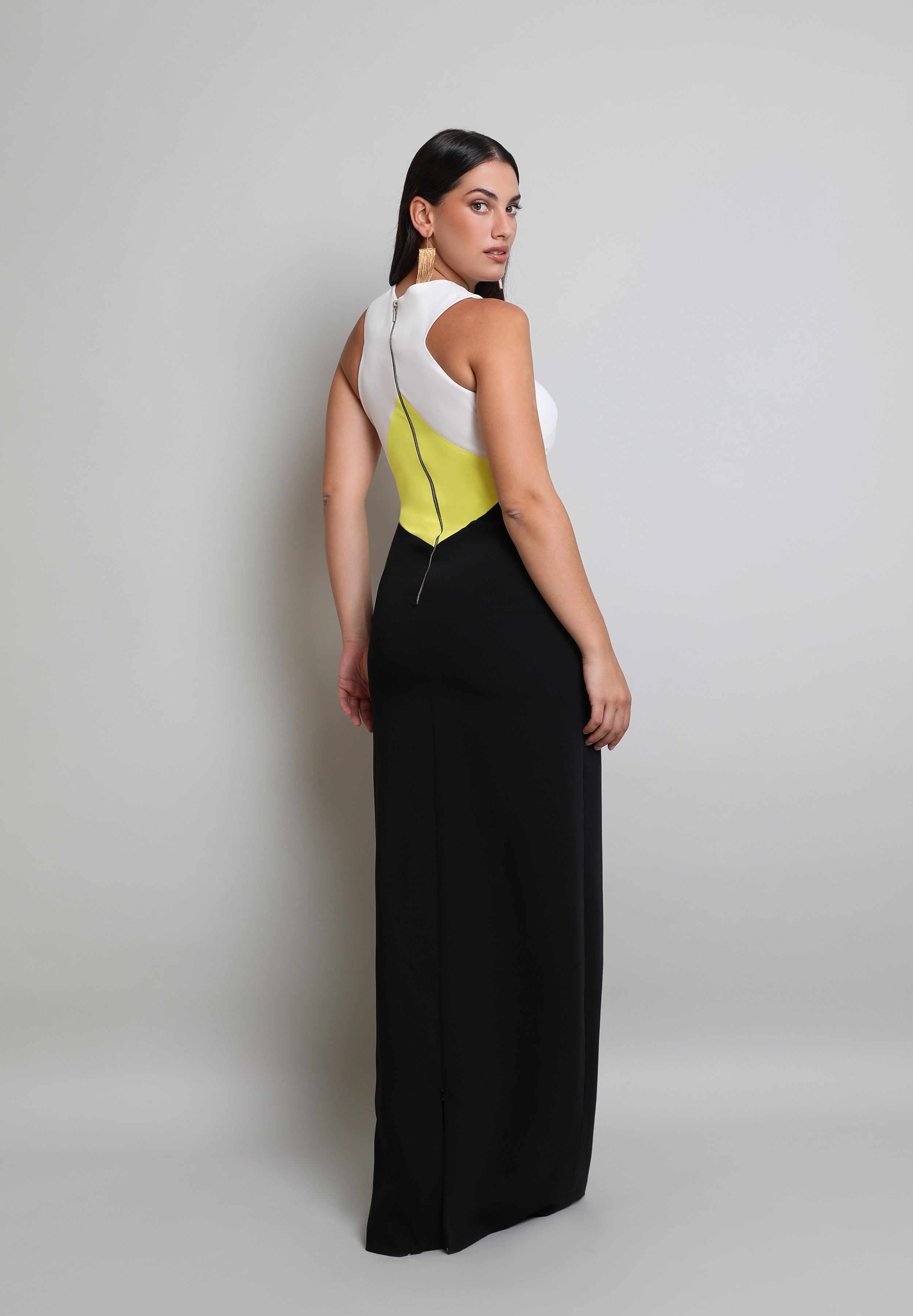 VIVIANE BEIGE AMARILLO NEGRO