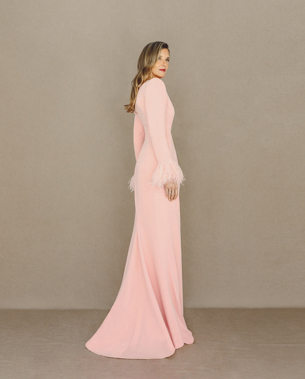 PAZ Nude Godmother Dress