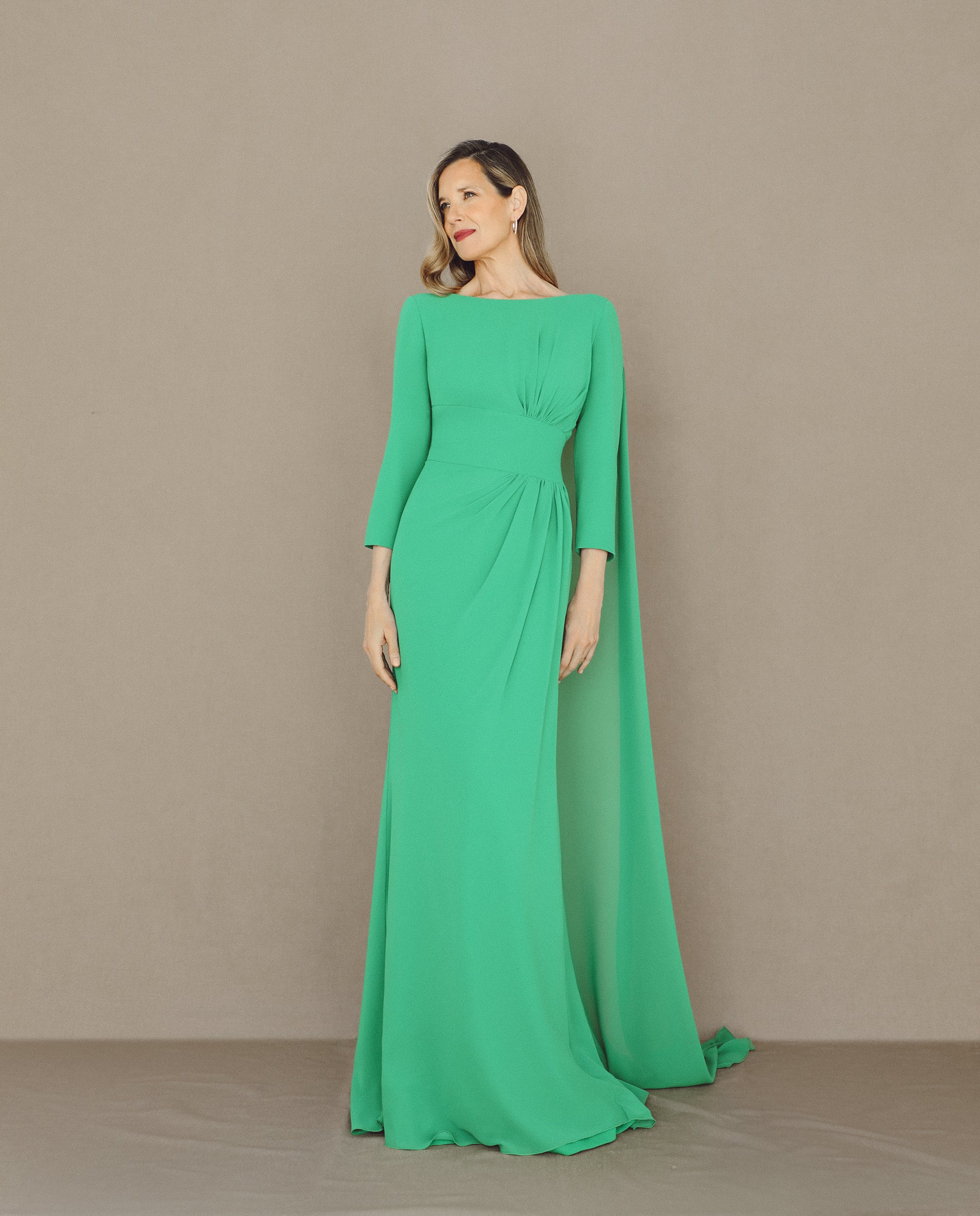 PETUNIA Green Godmother Dress