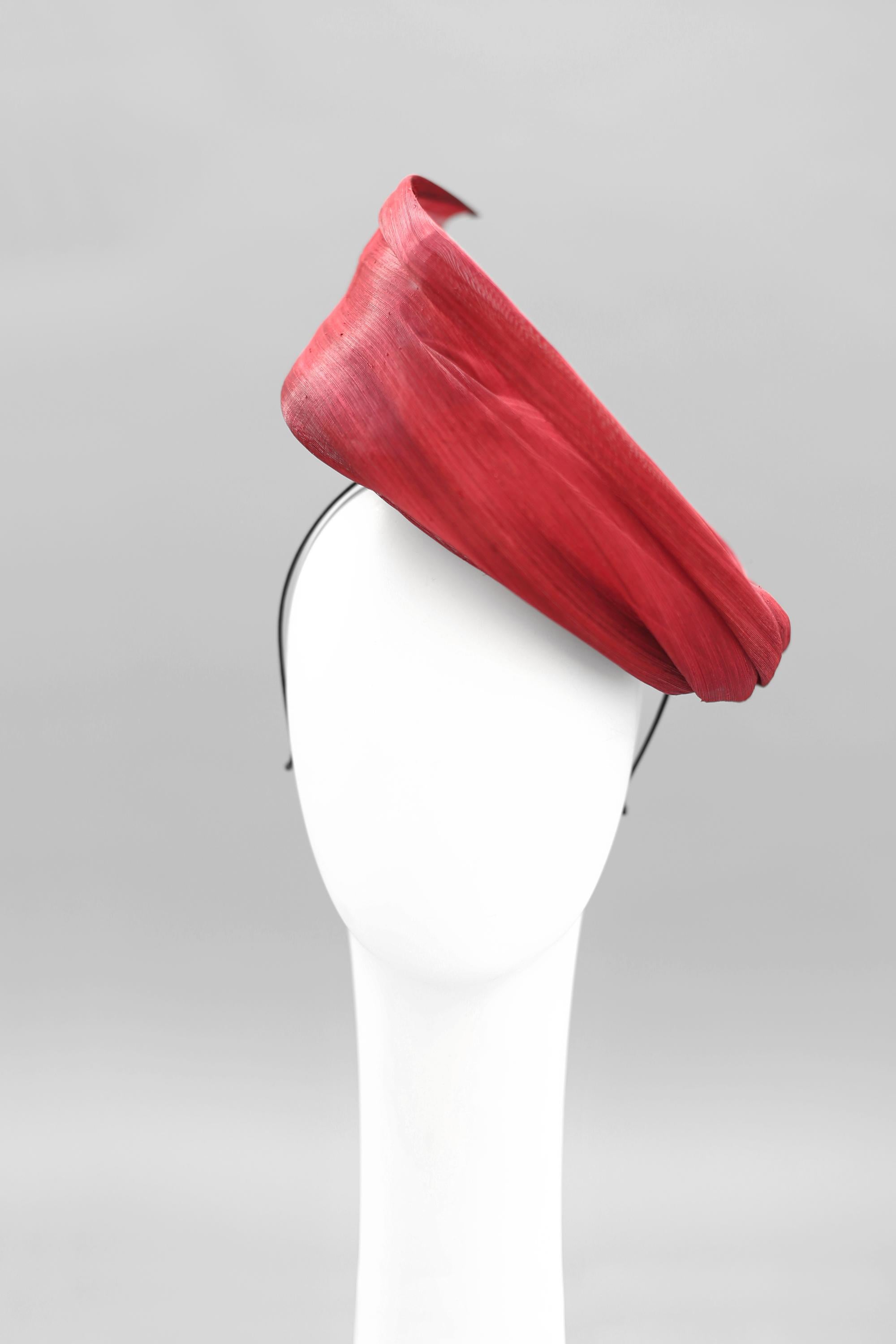 TOCADO SEDA ROJO
