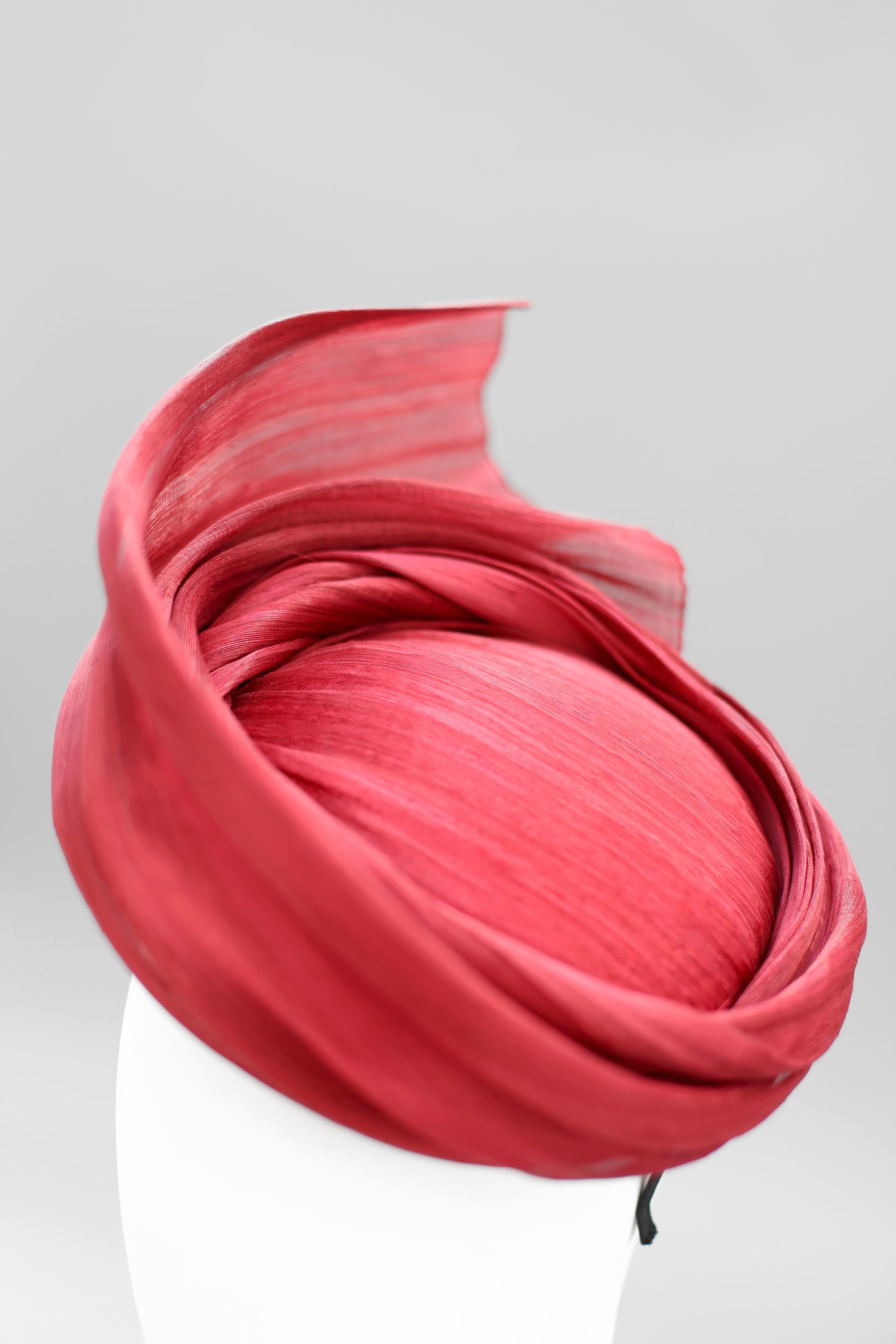 TOCADO SEDA ROJO
