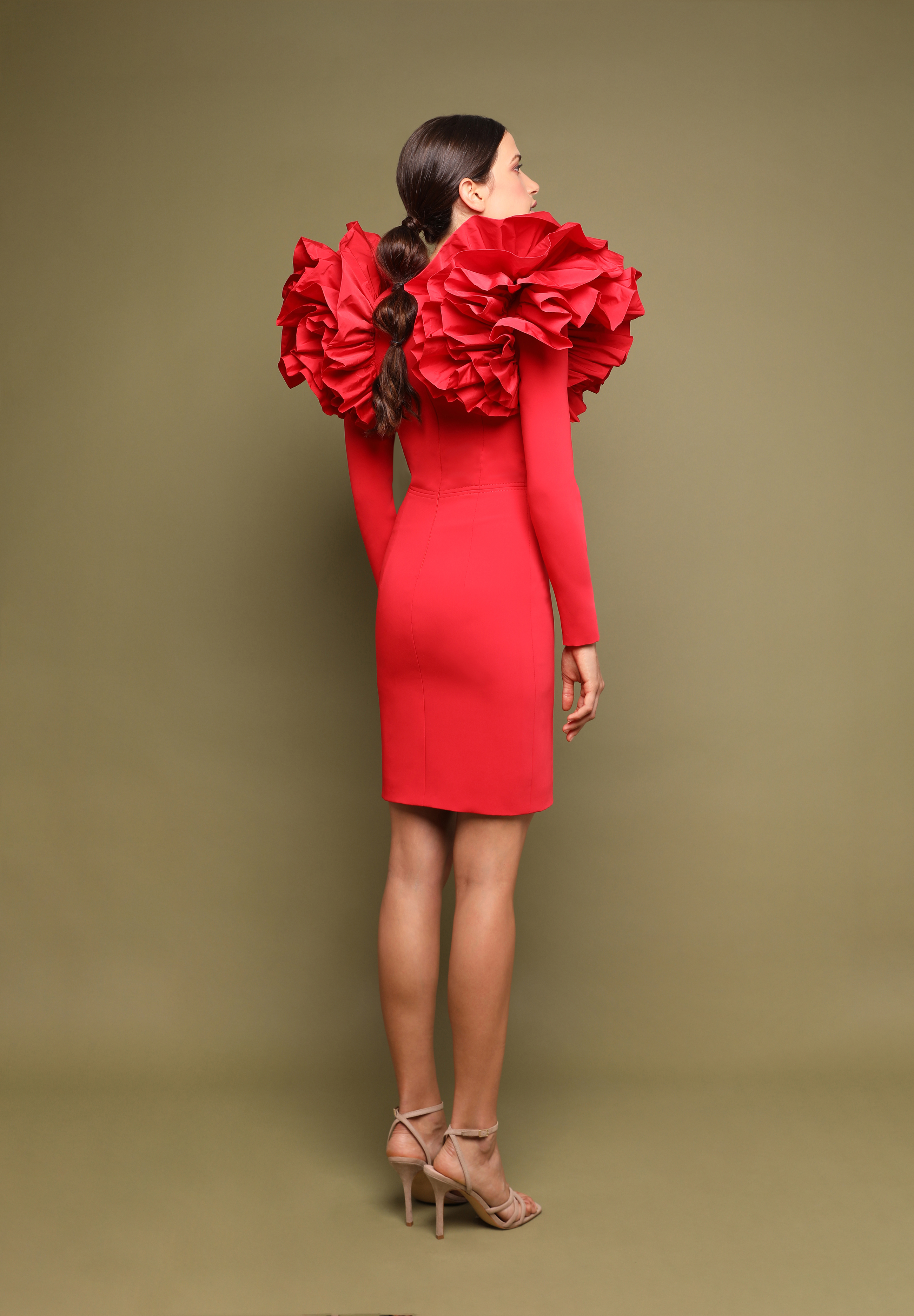 QUITI VESTIDO ROJO