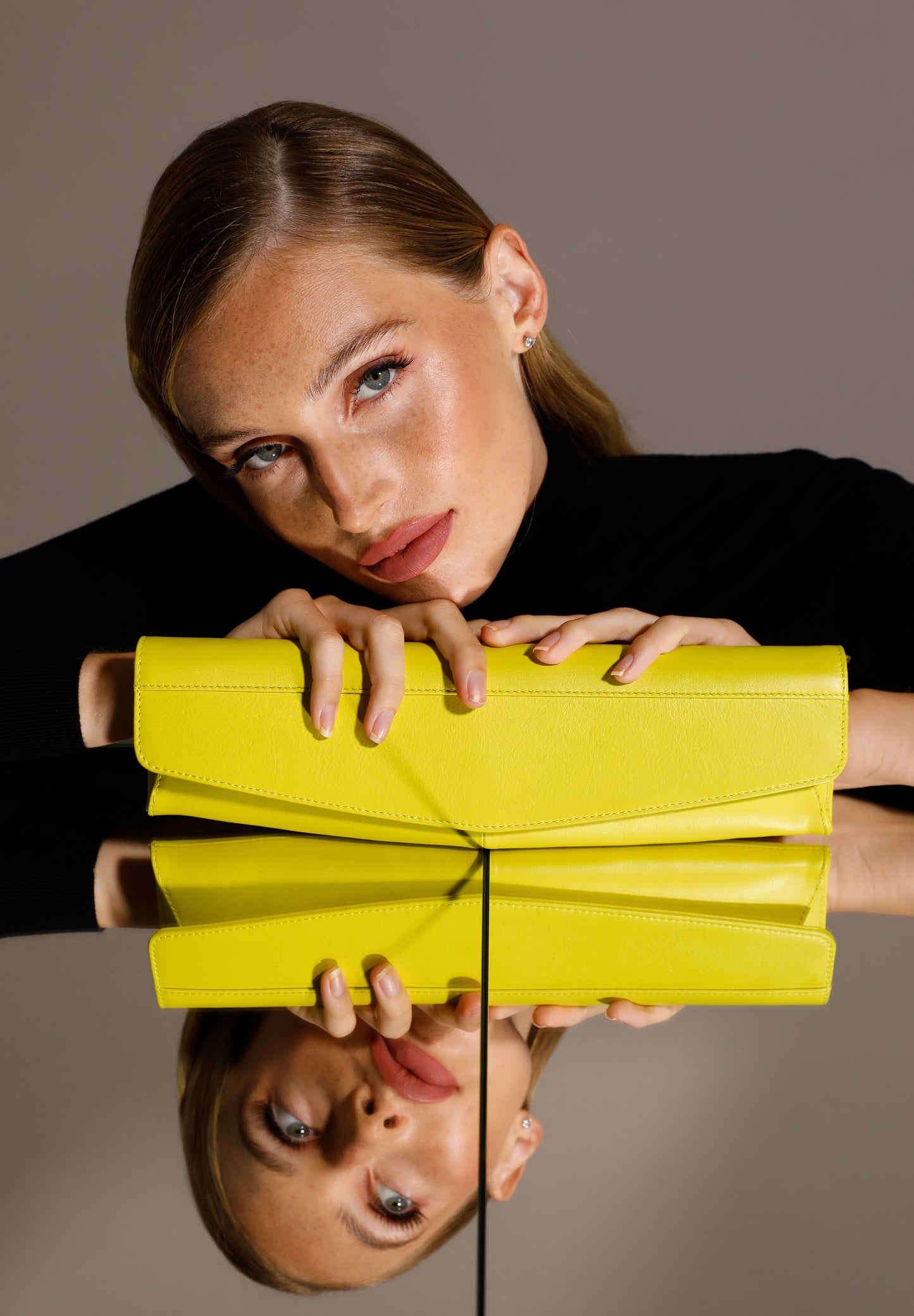 Lemon Baguette Bag