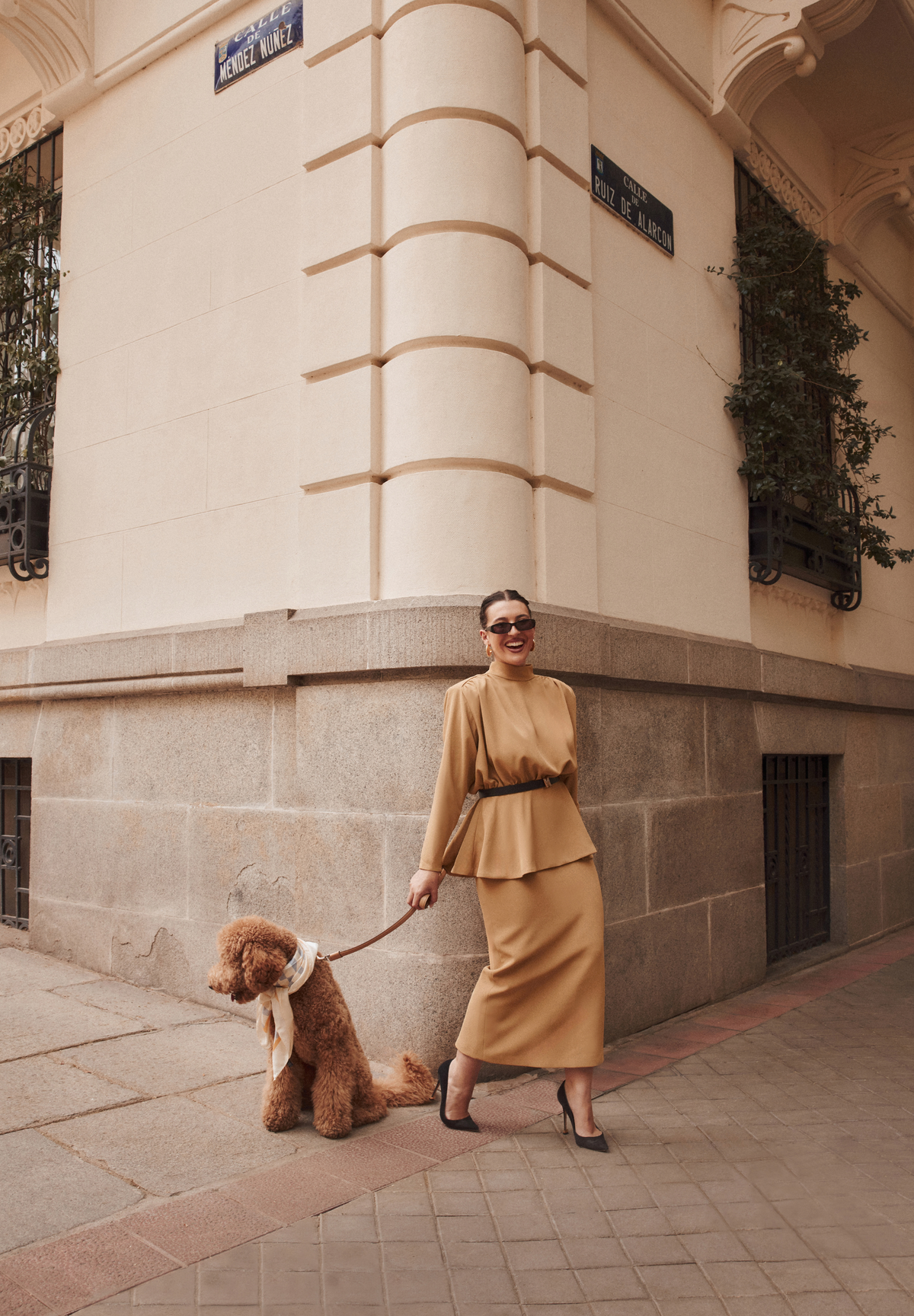 CARMEN OLIVE SKIRT