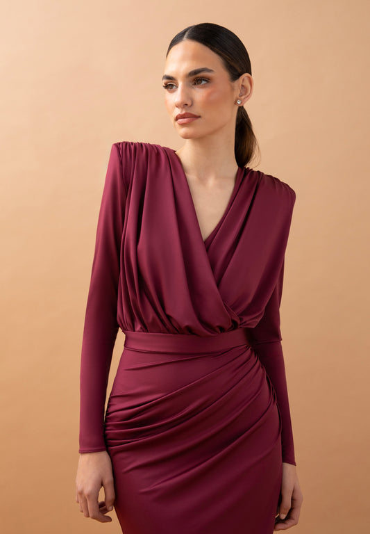 TALITHA TOP BURDEOS