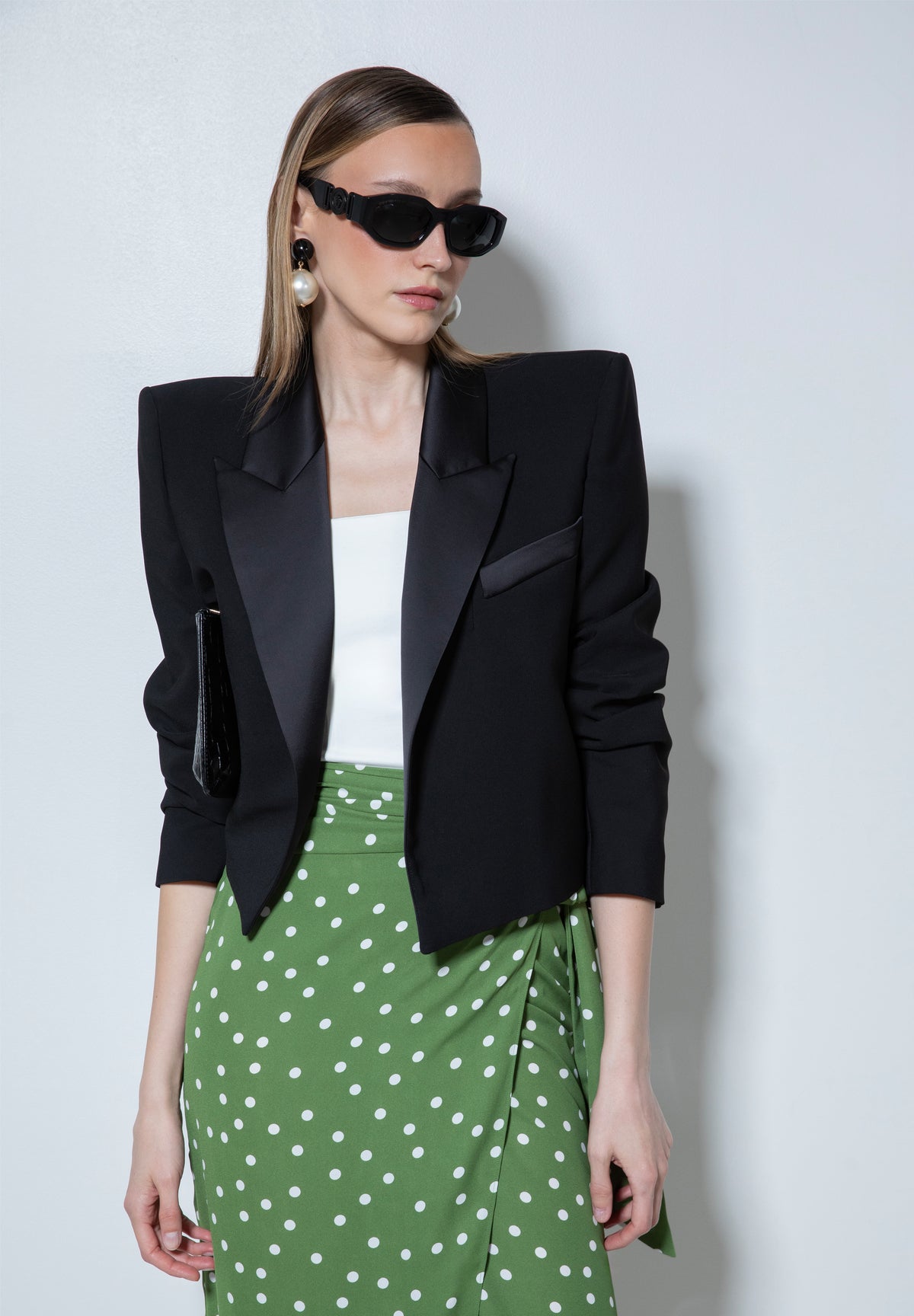 MORENTE FALDA LUNAR VERDE