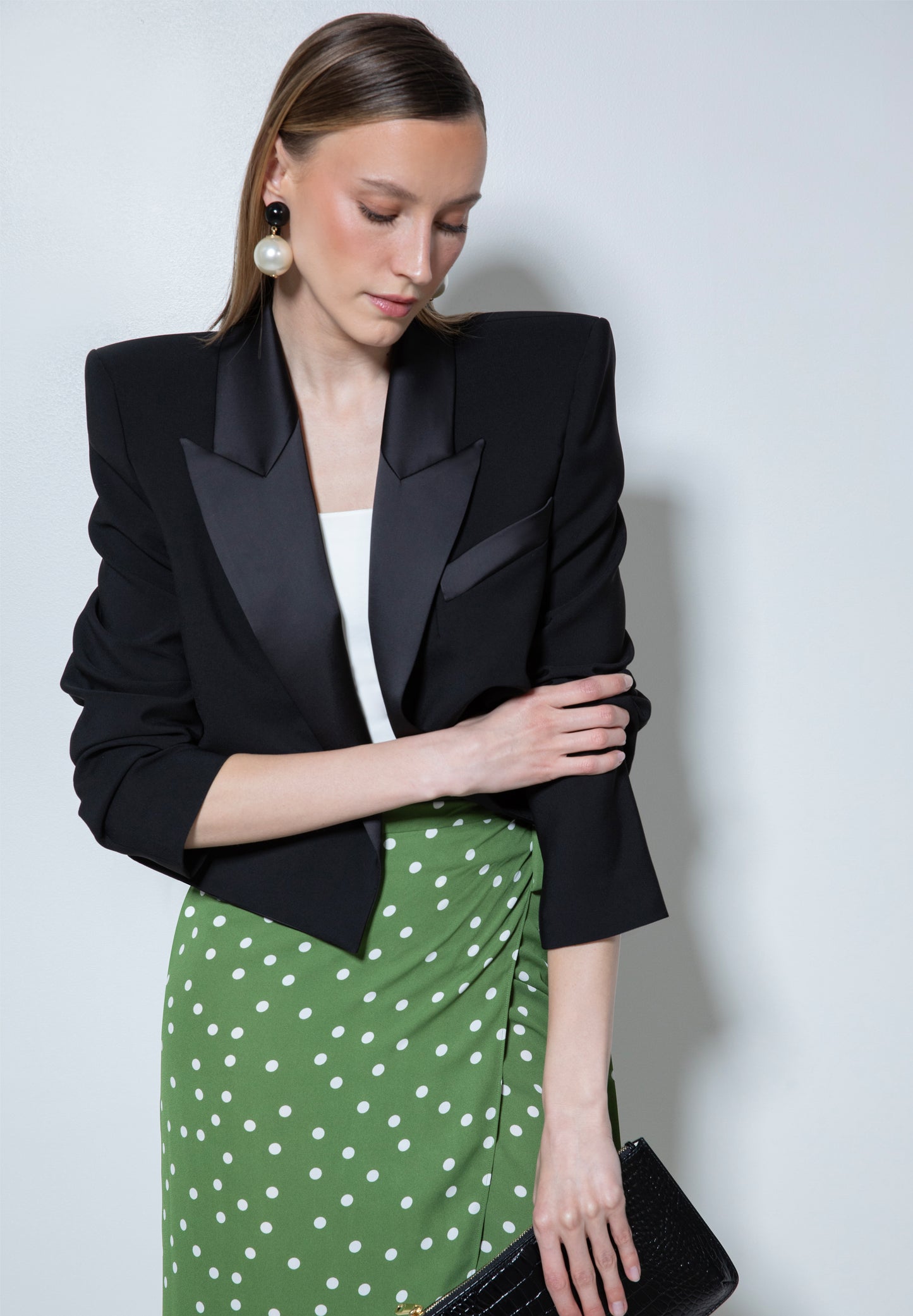 MORENTE FALDA LUNAR VERDE
