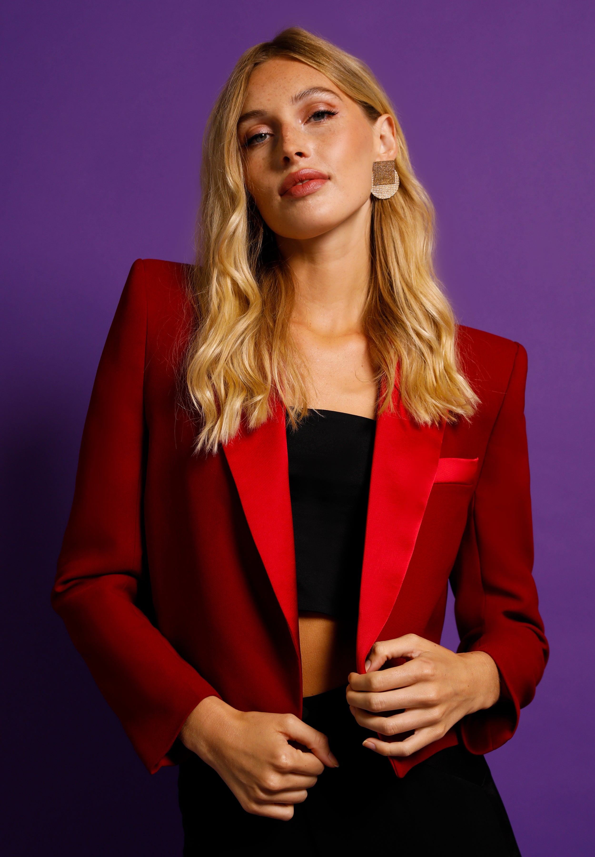 QUIARA CHAQUETA ROJO