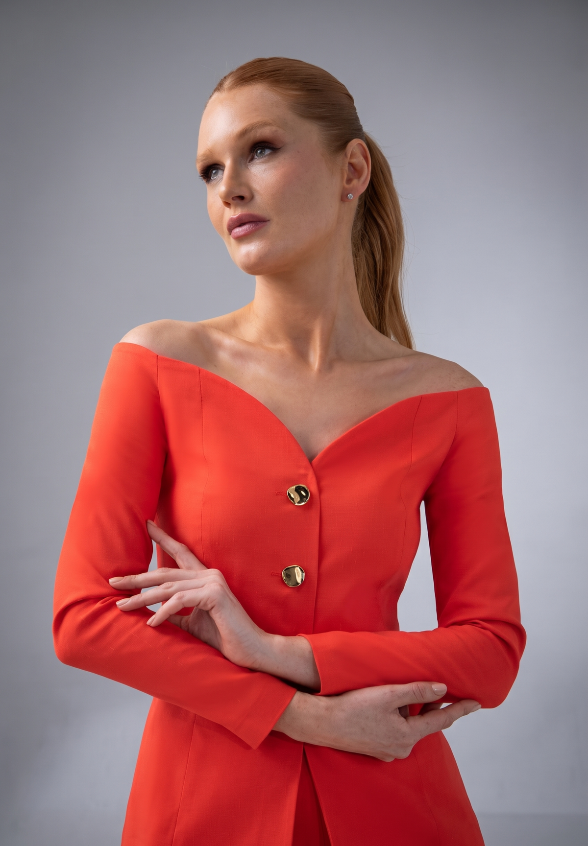 GIRTAB CHAQUETA NARANJA