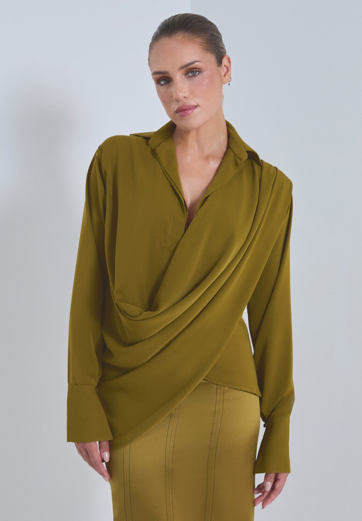 VICTORIA GREEN SHIRT