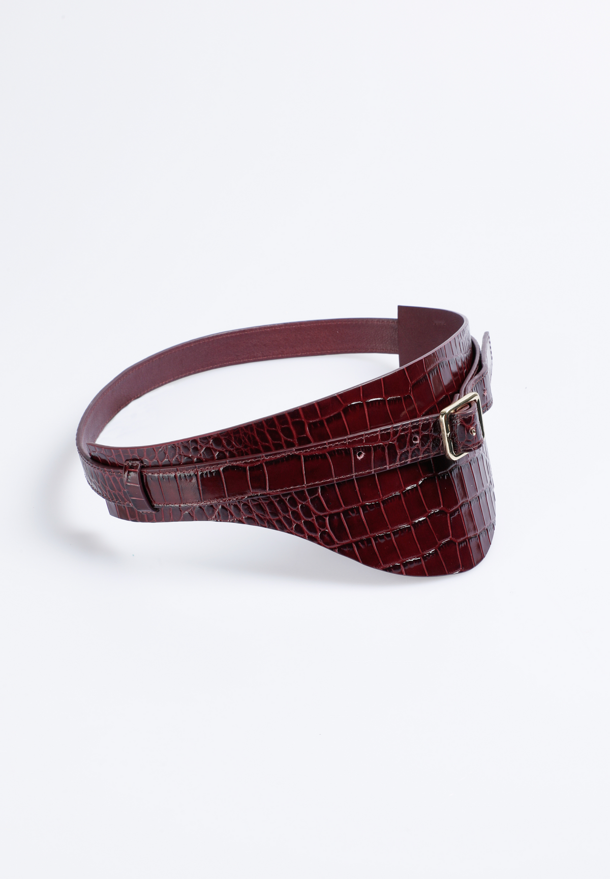 PALAU BURGUNDY COCO BELT