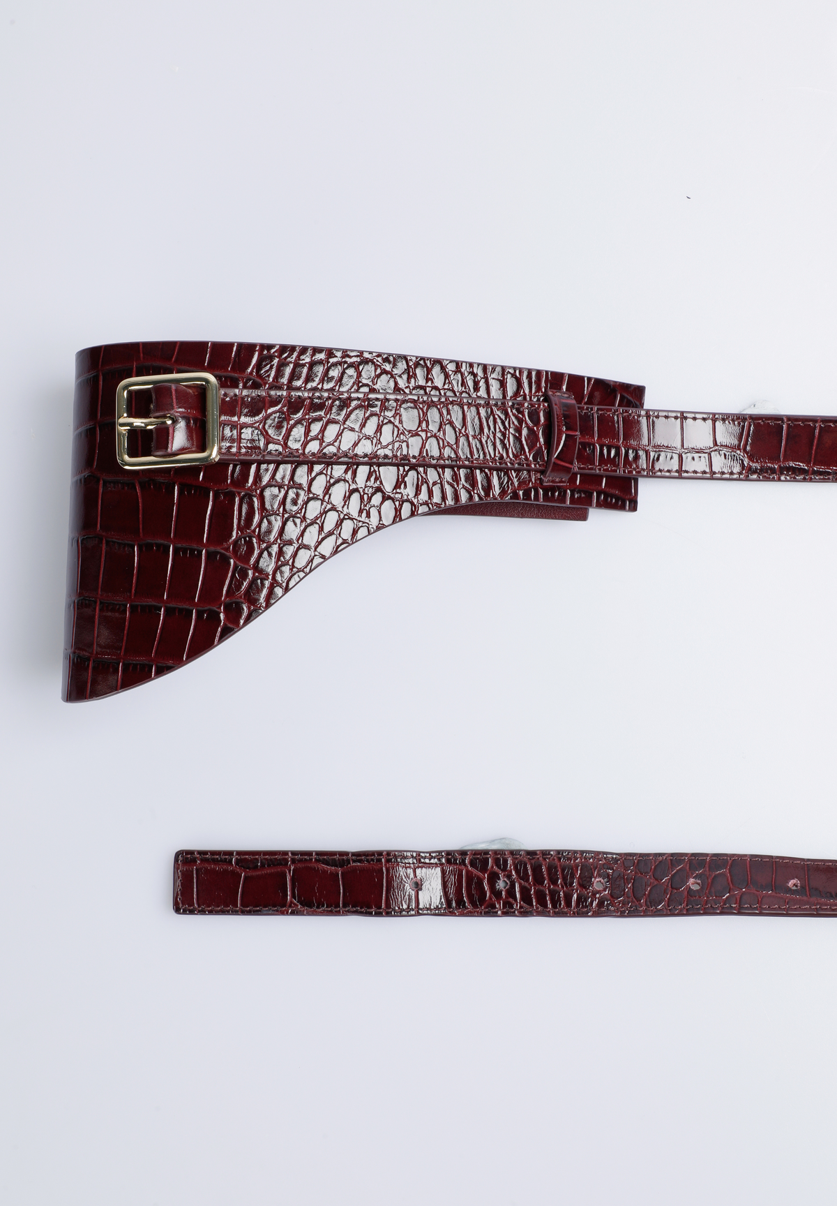 PALAU BURGUNDY COCO BELT