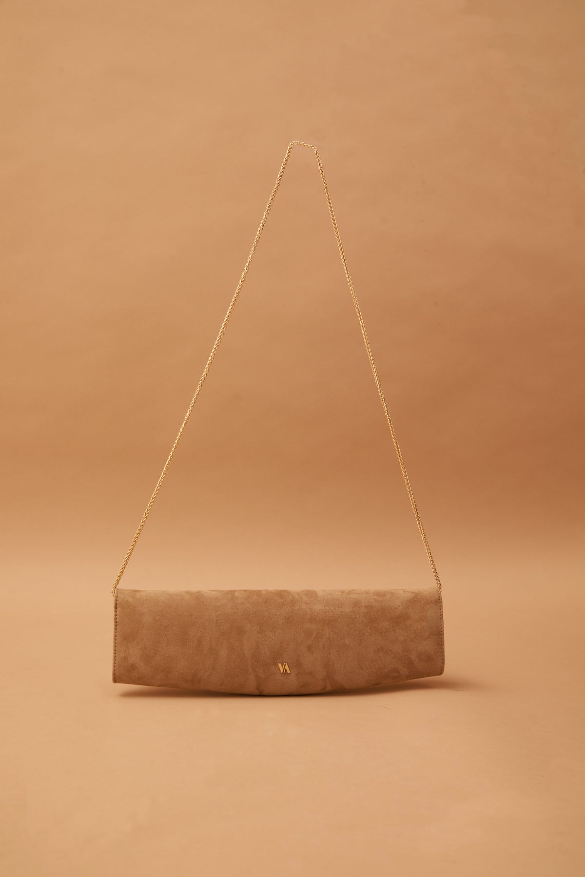 Bolso baguette TEX CAMEL