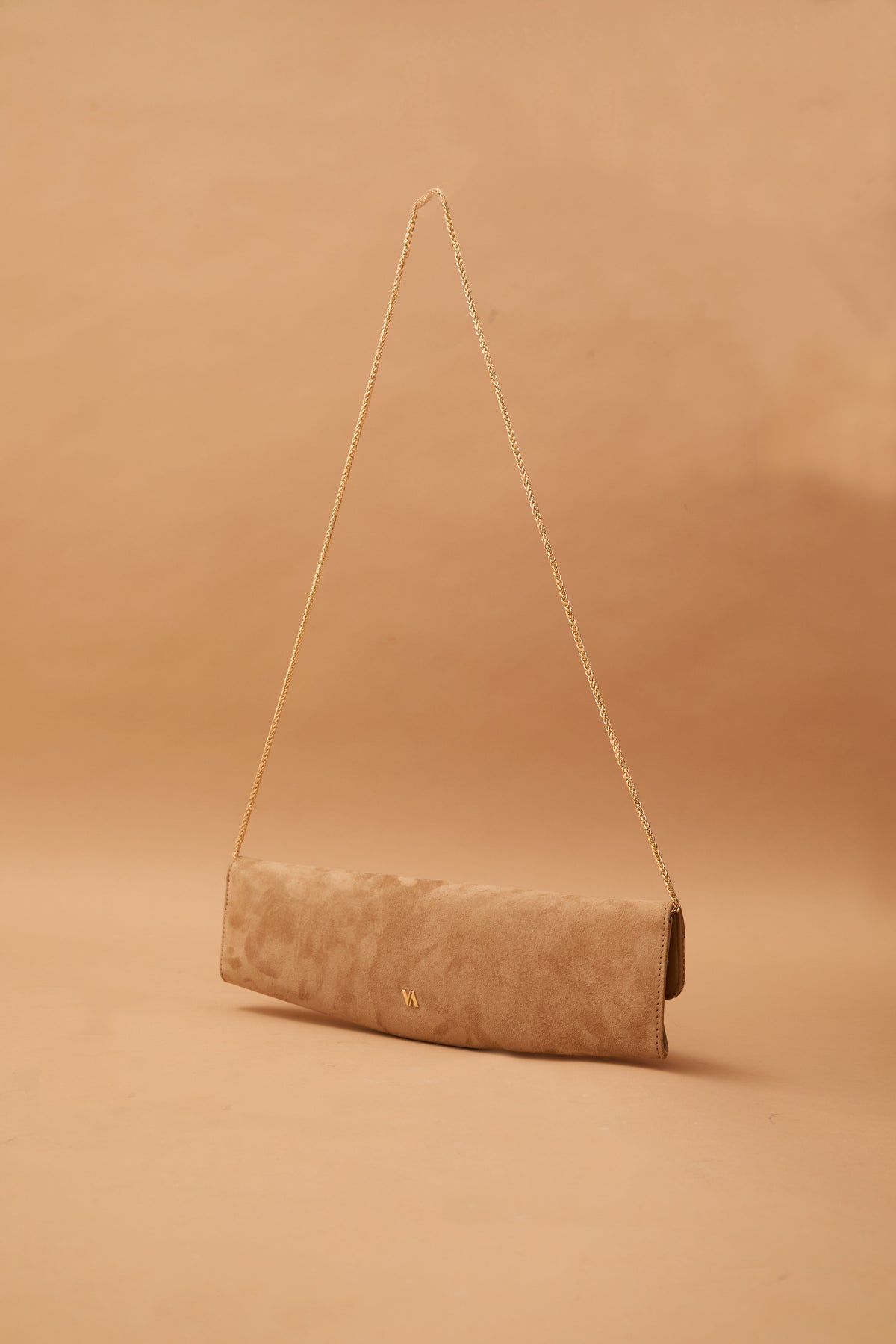 Bolso baguette TEX CAMEL