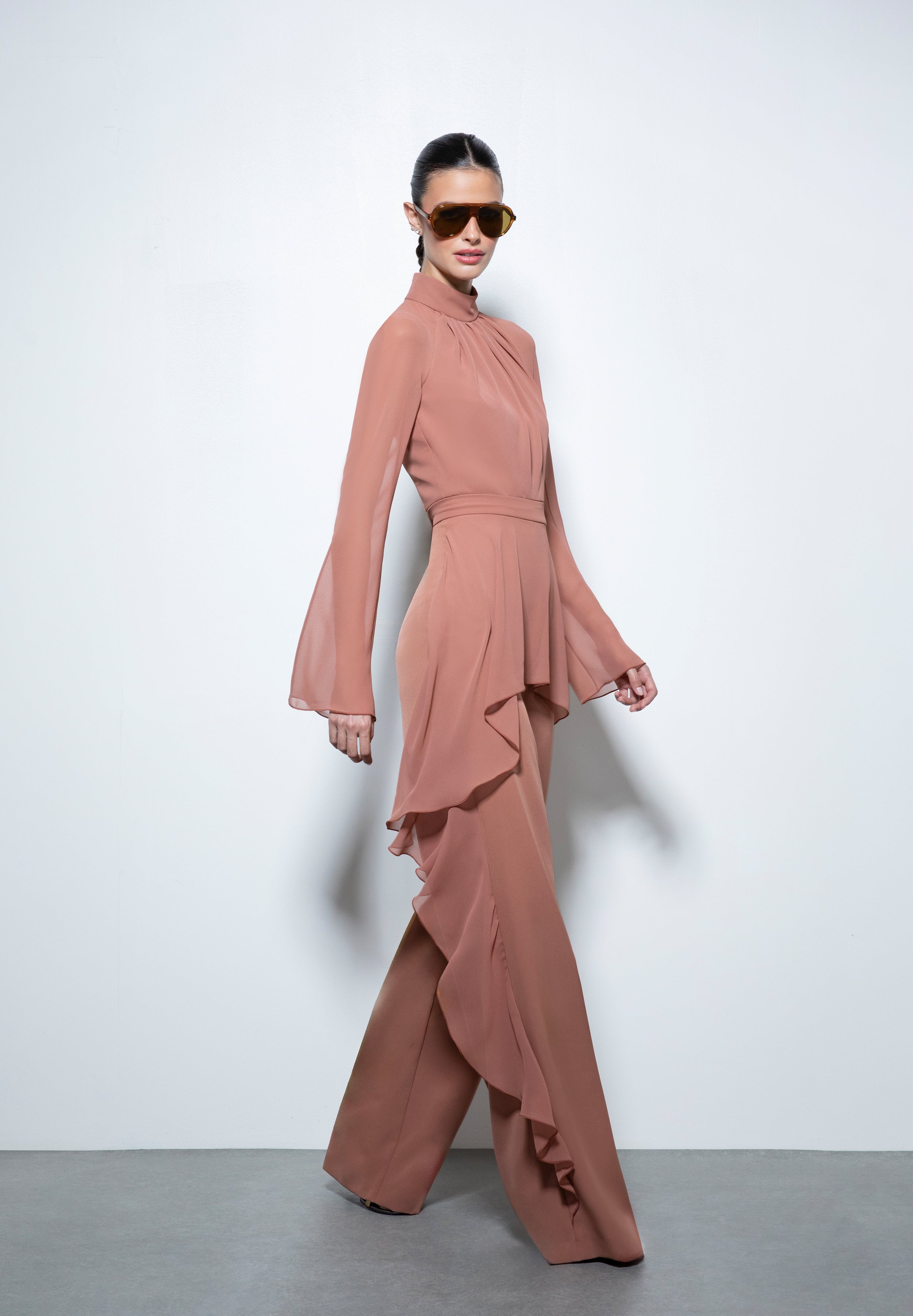 LIPPI PANTALÓN ROSA EMPOLVADO
