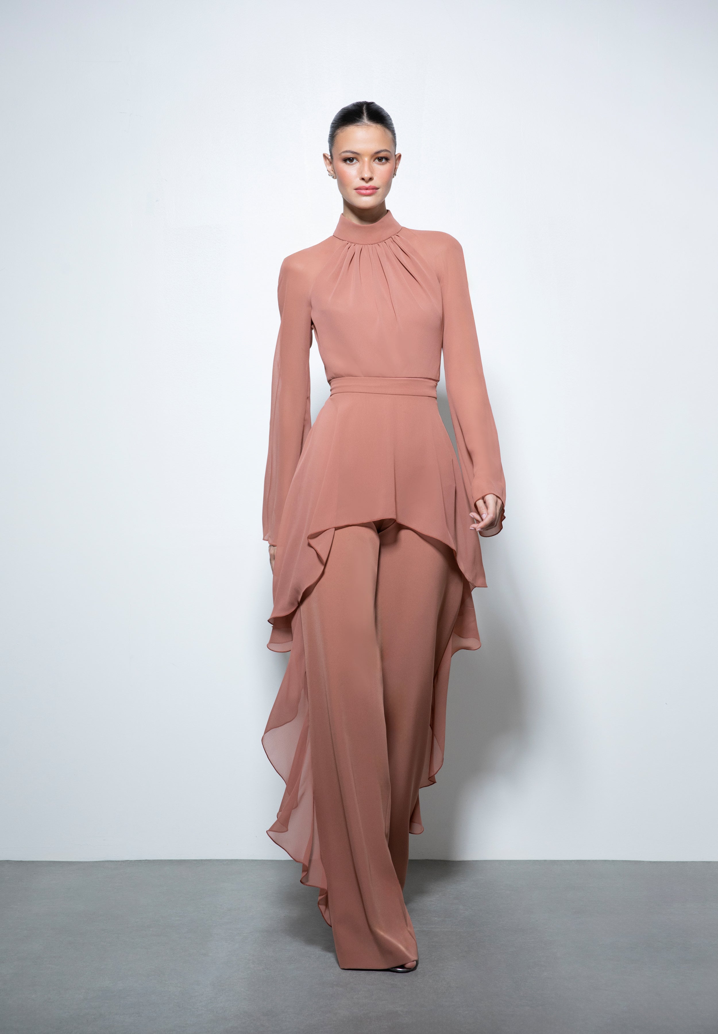 LIPPI PANTALÓN ROSA EMPOLVADO
