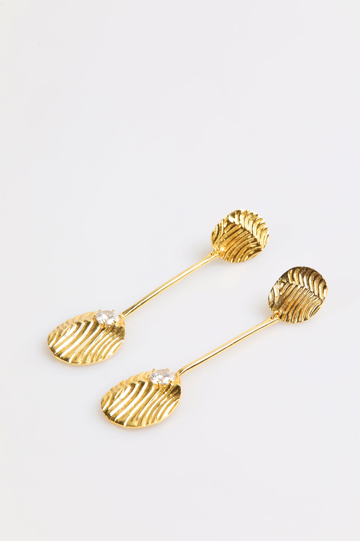 GOLDEN CRYSTAL EARRINGS
