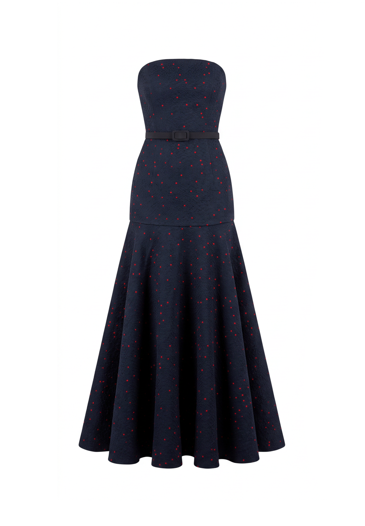 NAVY BLUE AND RED MONET