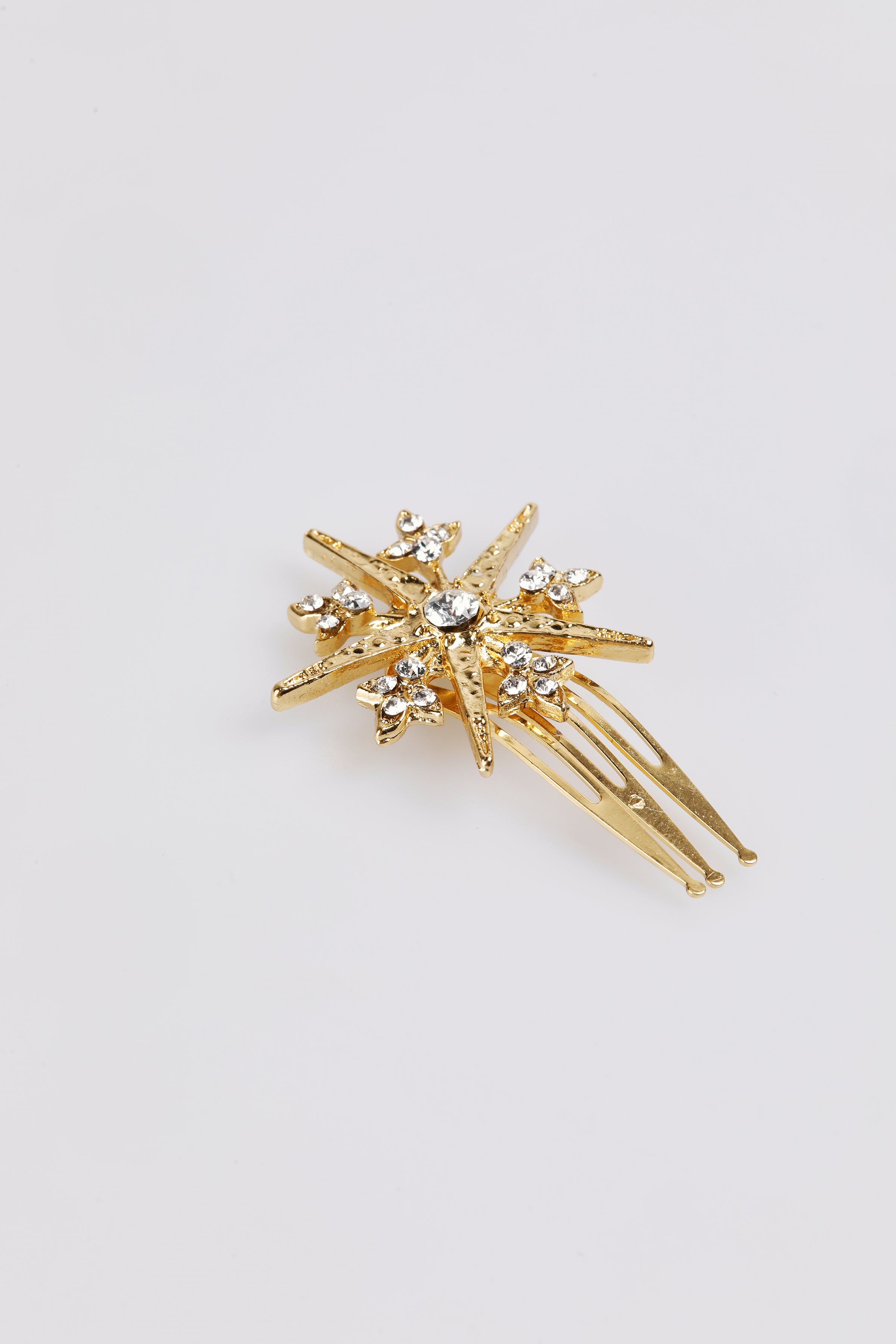 PEINA PEQUEÑA ESTRELLA BAÑO ORO