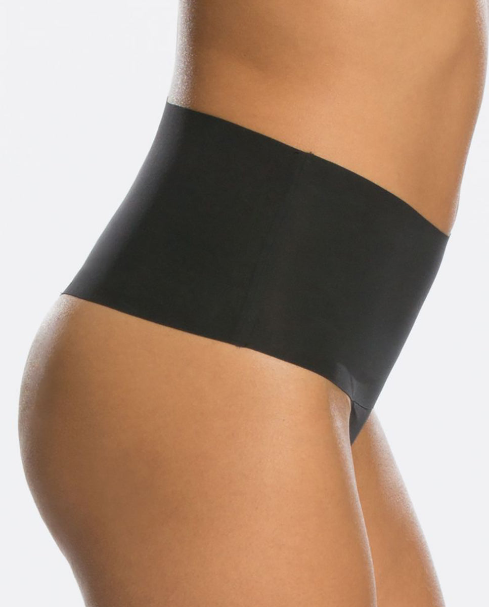 SPANX Seamless High Waisted Thong BLACK (SP0115)