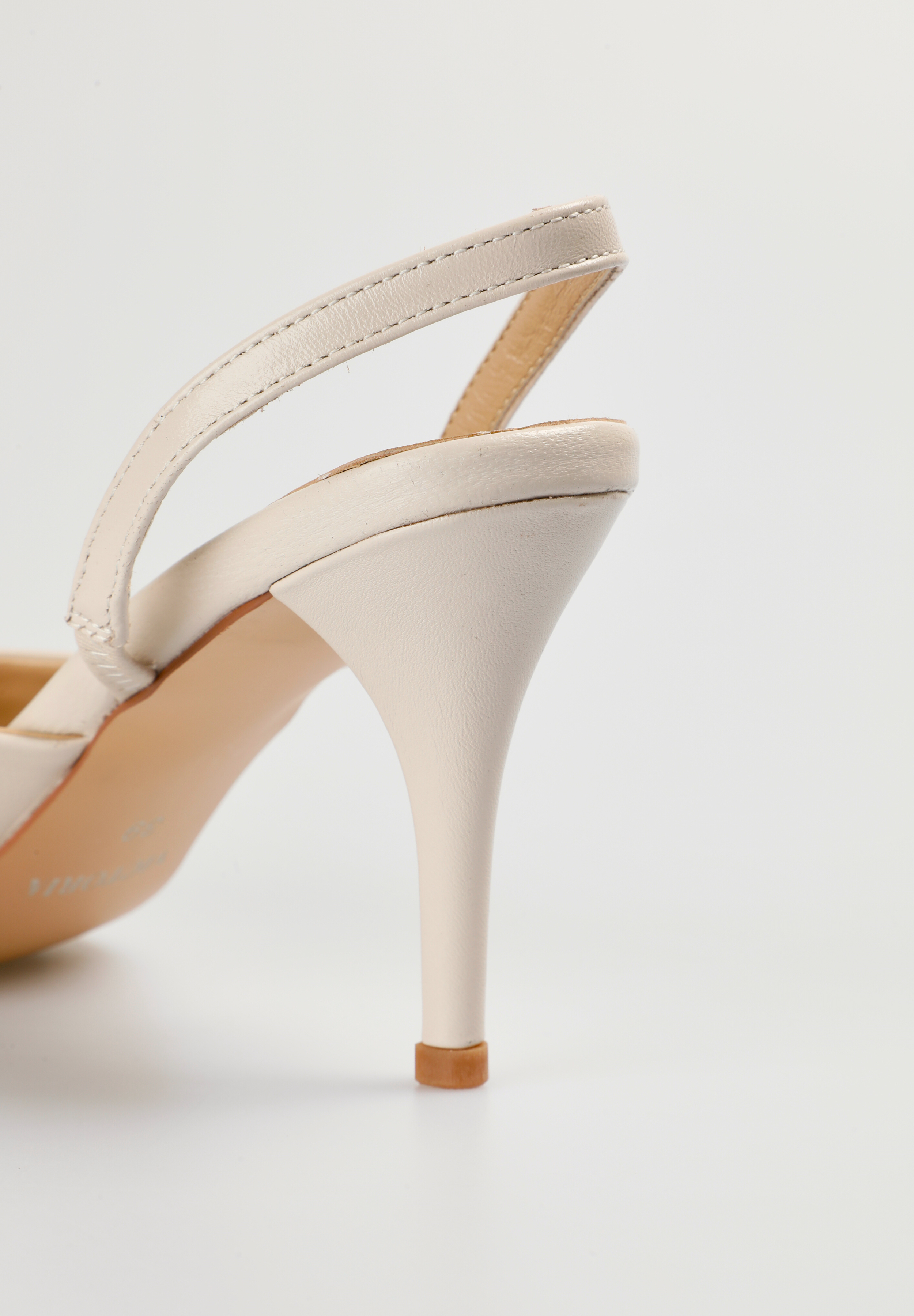 SANDALIA PLIEGUES IVORY