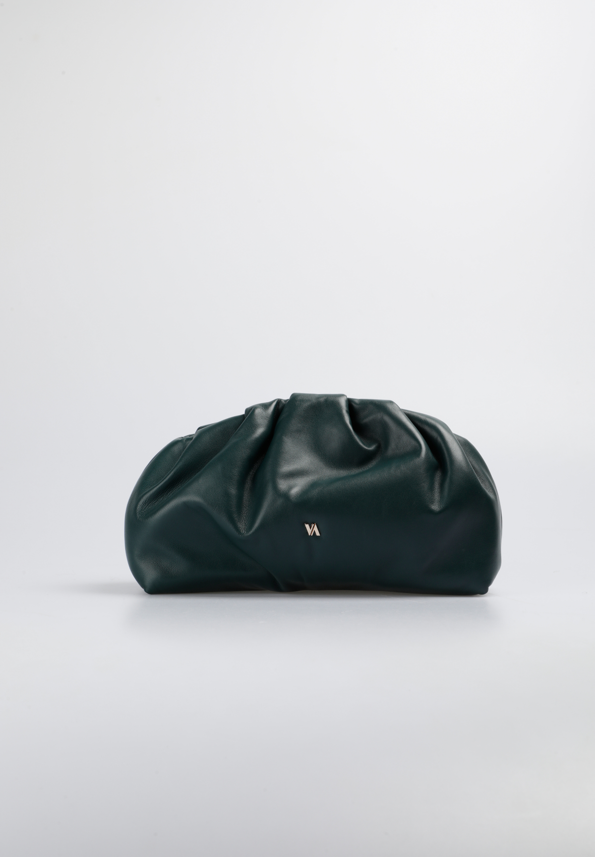 POMPOM BAG MEDIA LUNA GREEN