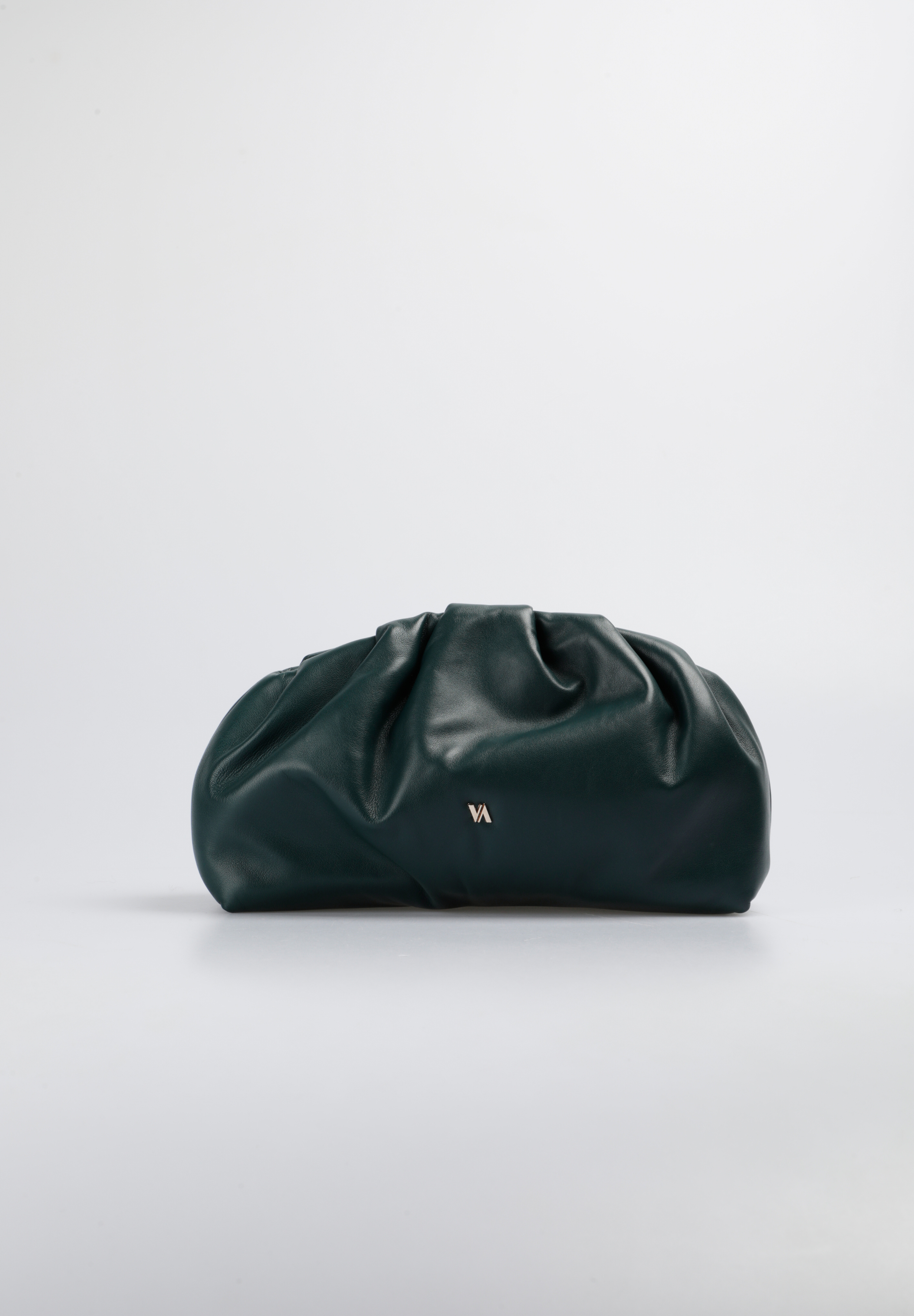 POMPOM BAG MEDIA LUNA GREEN