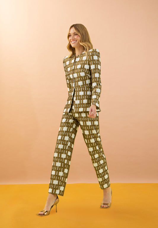 AVIOR PANTALÓN MOSTAZA