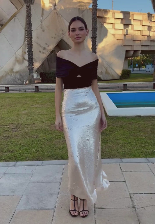 LANKA FALDA BEIGE