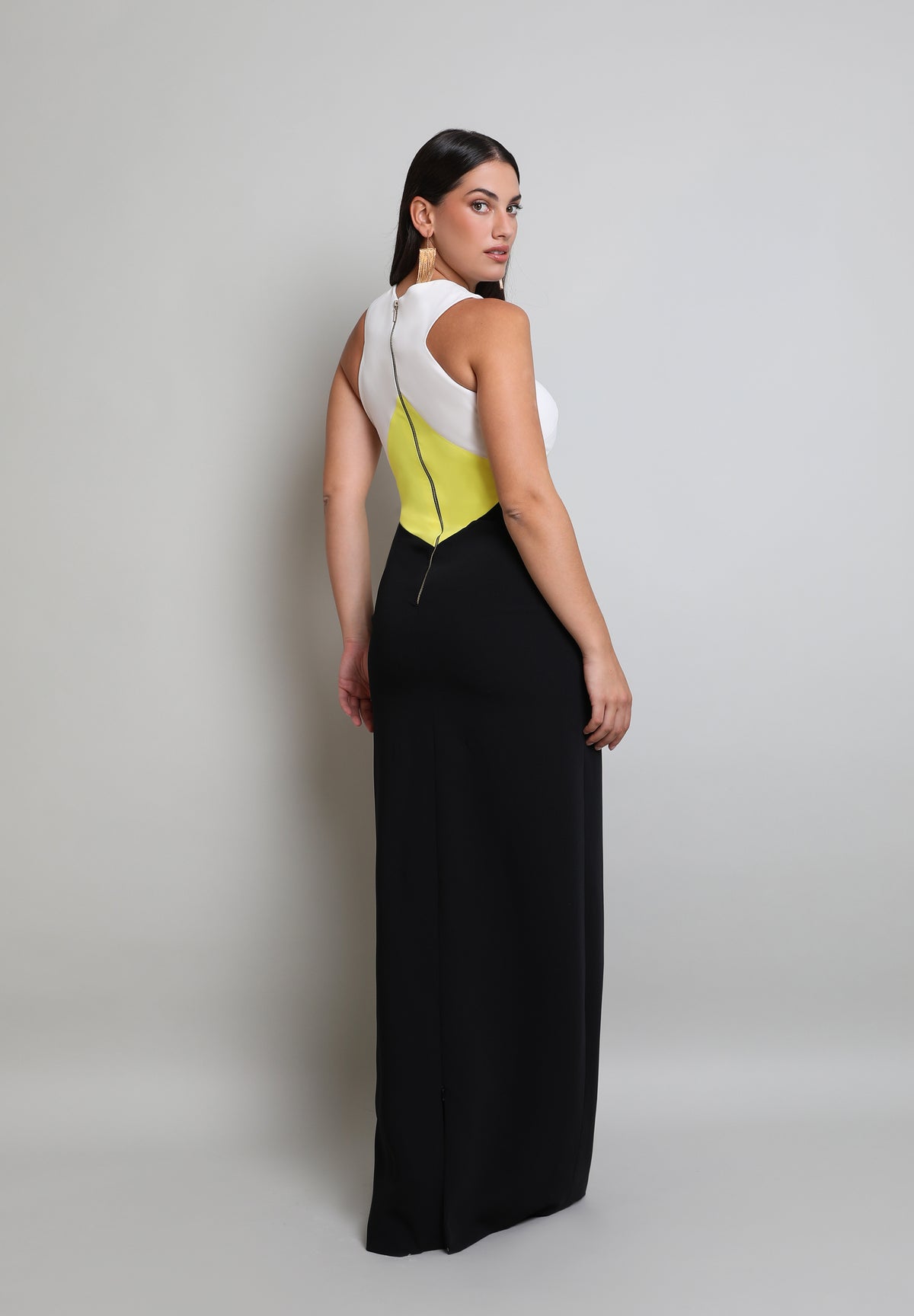 VIVIANE BEIGE AMARILLO NEGRO
