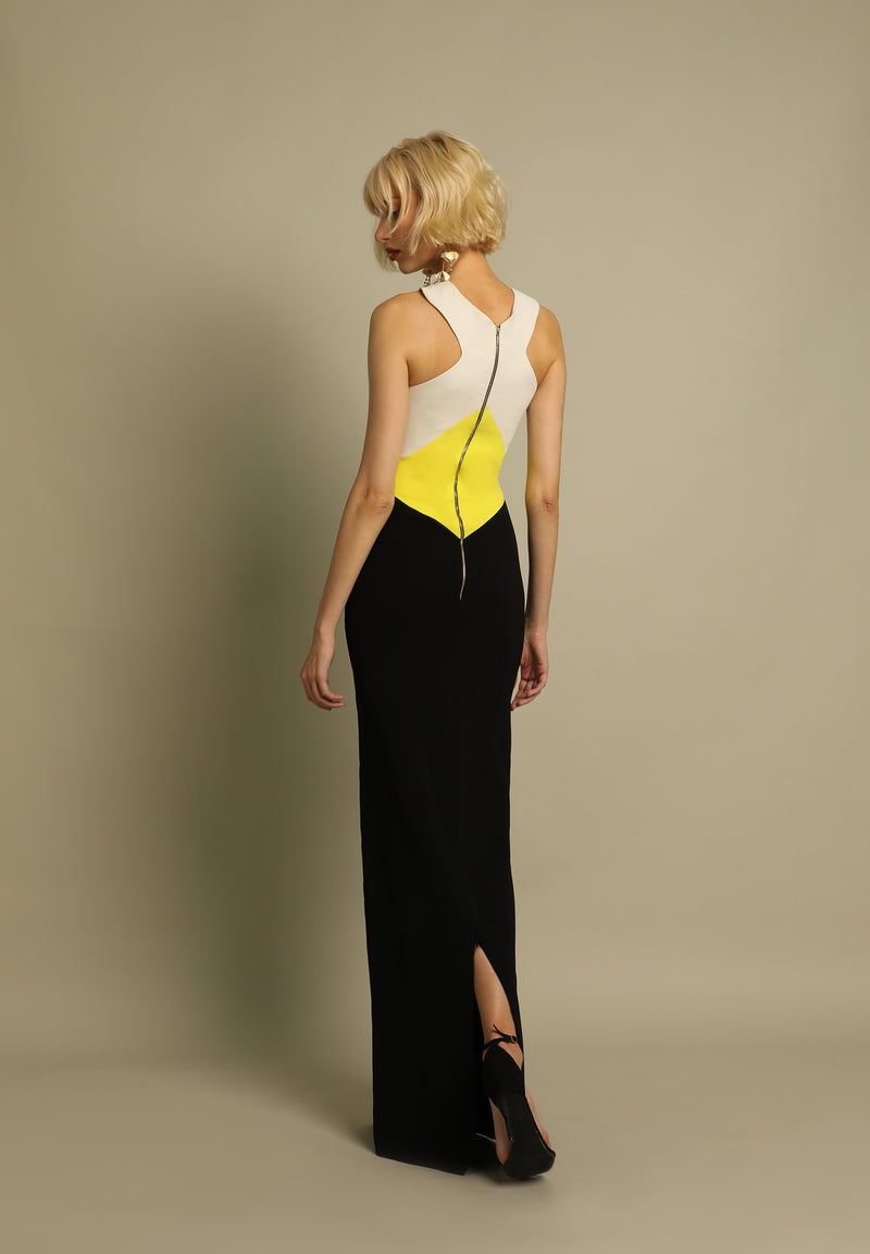VIVIANE BEIGE AMARILLO NEGRO