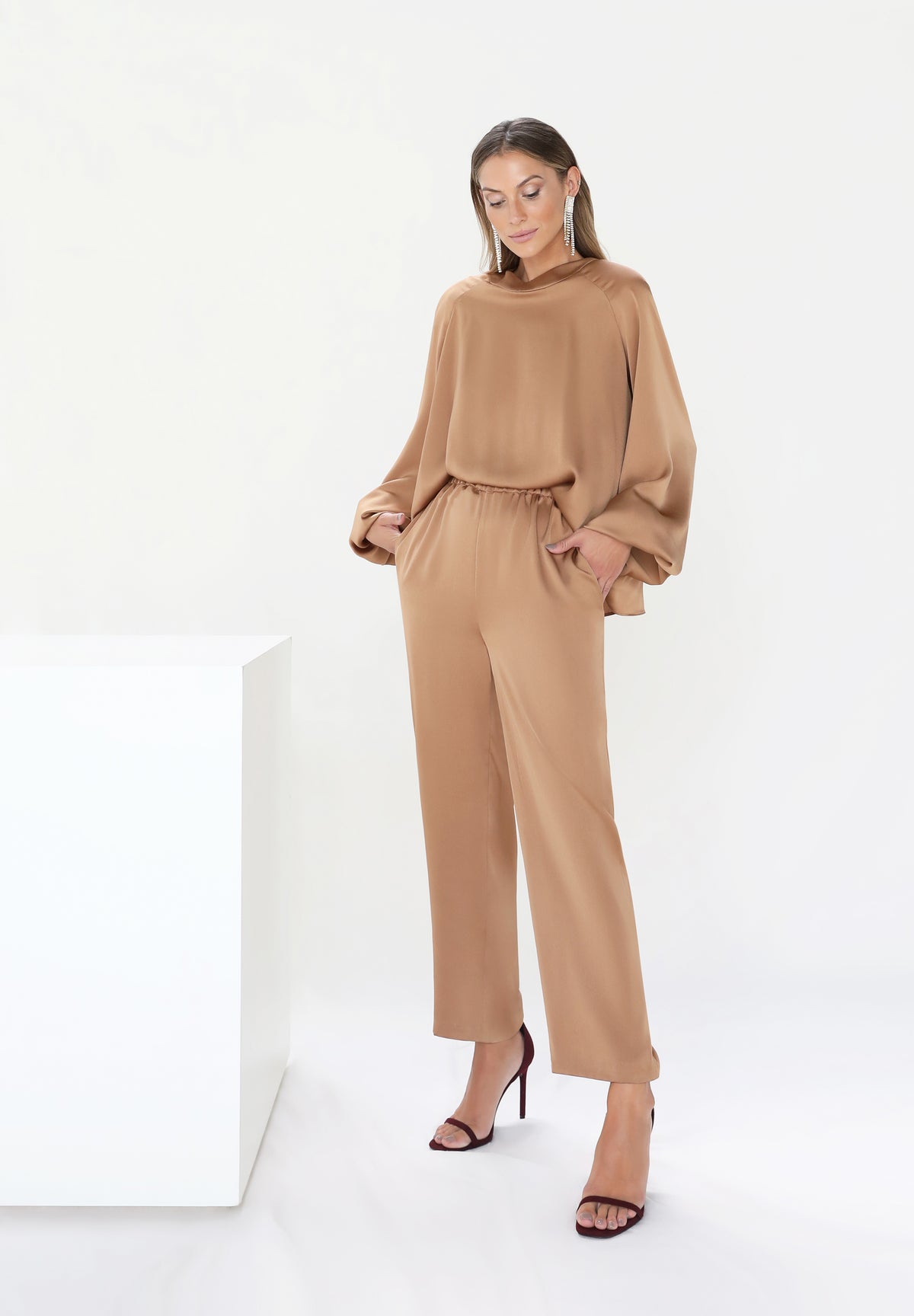 QUINDA PANTALON CAFE