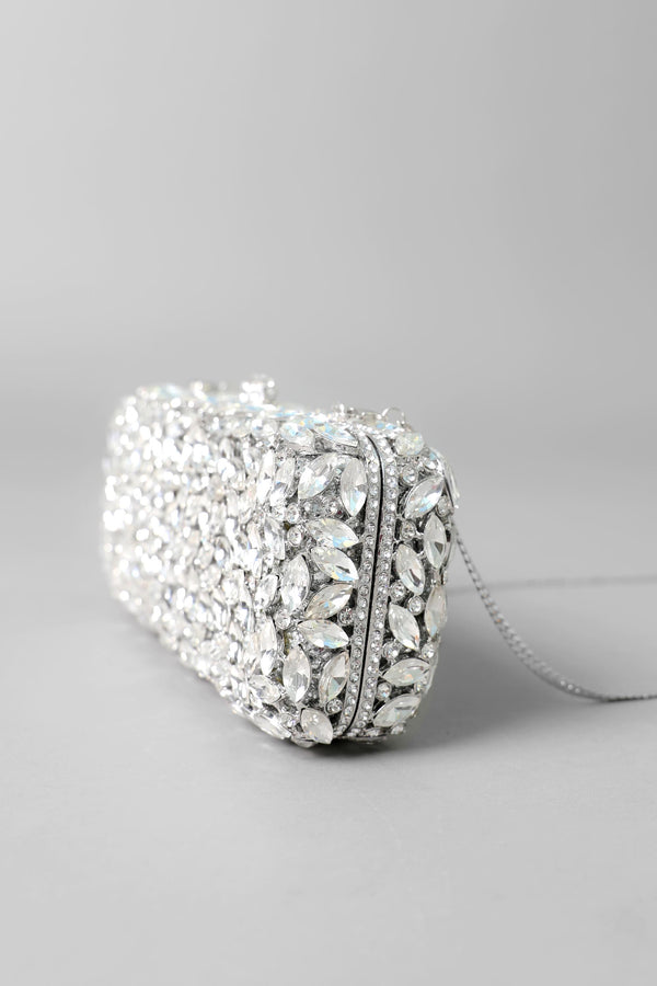 Bolso Joya Blanco sobre Plata