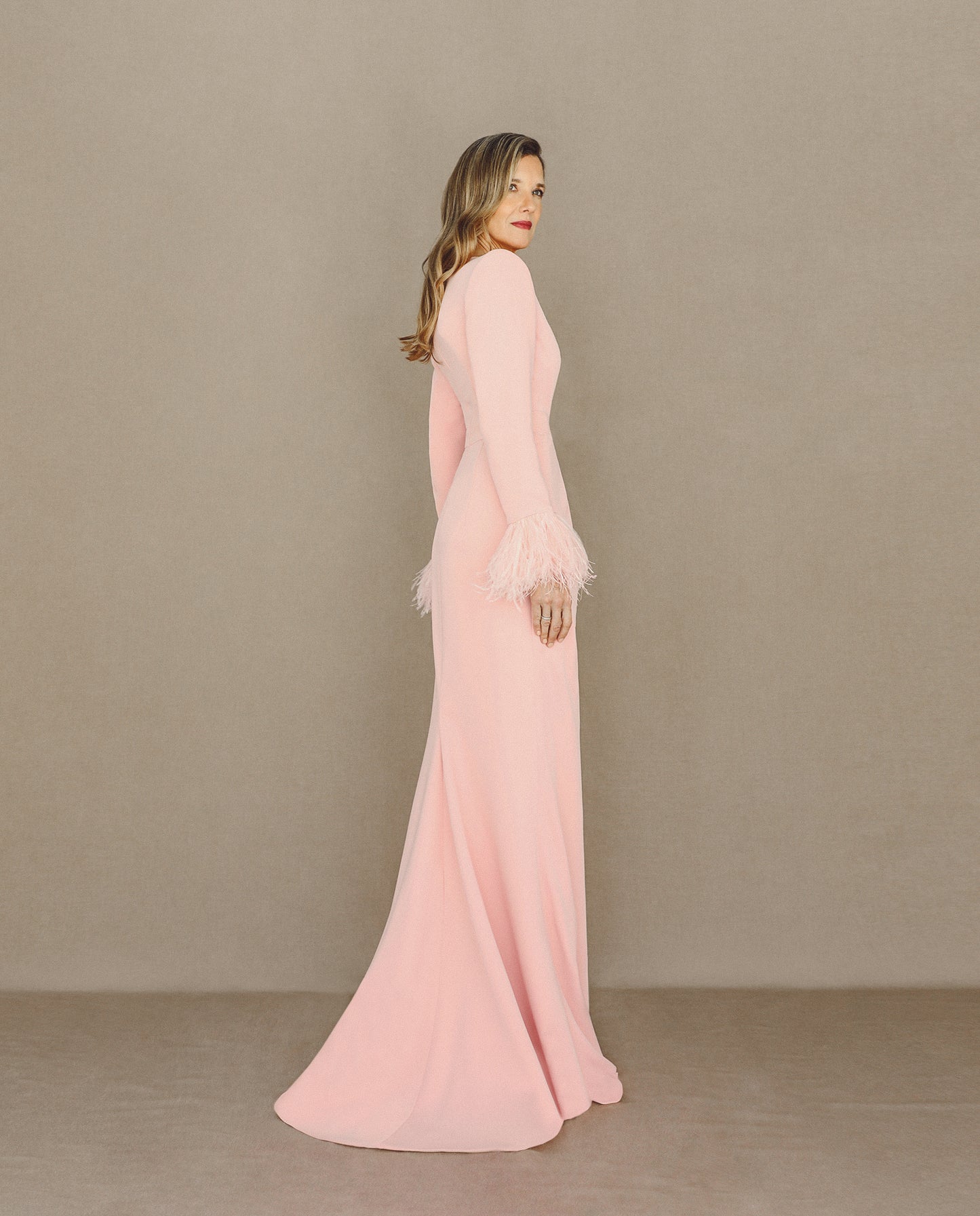 PAZ Nude Godmother Dress