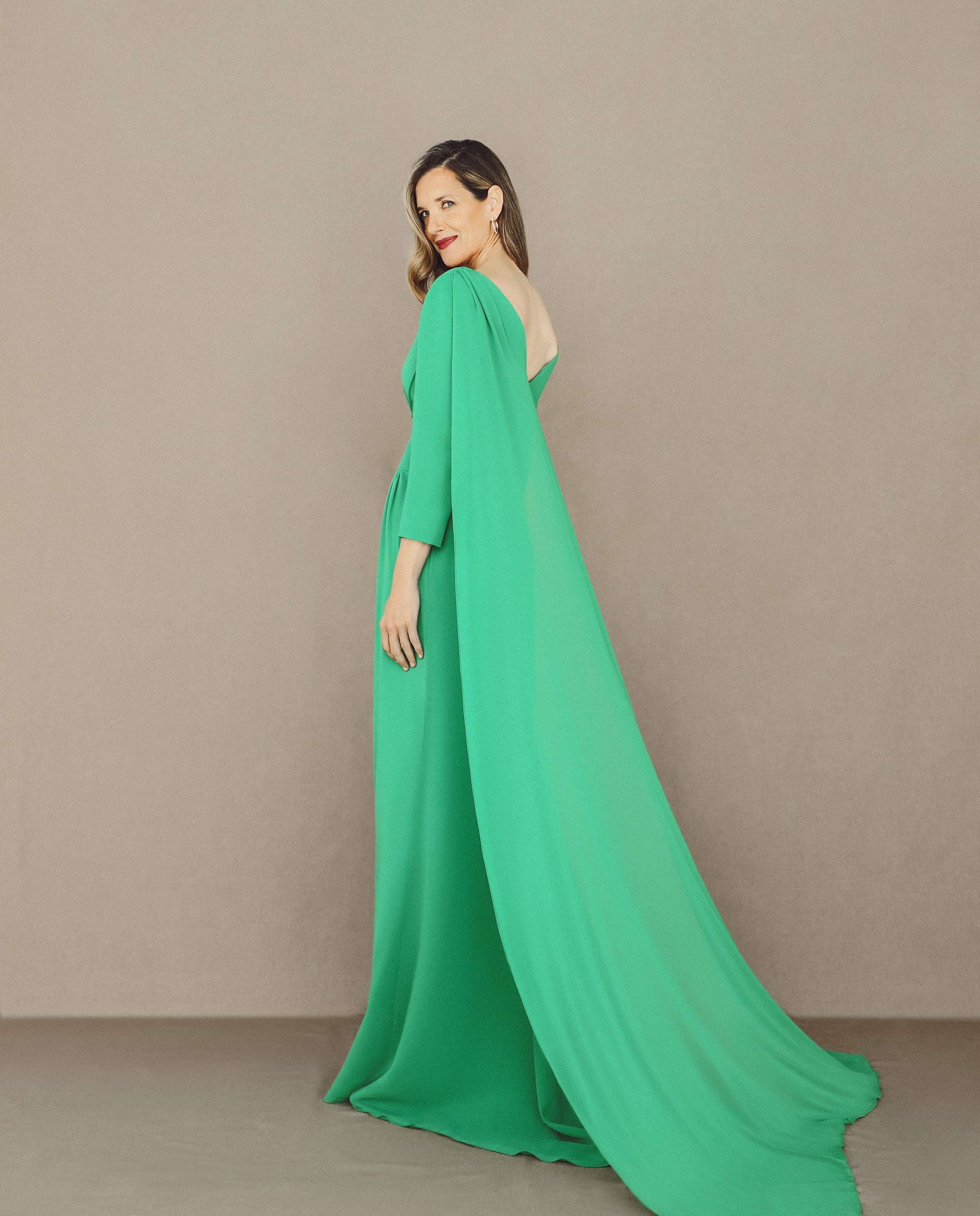 PETUNIA Green Godmother Dress