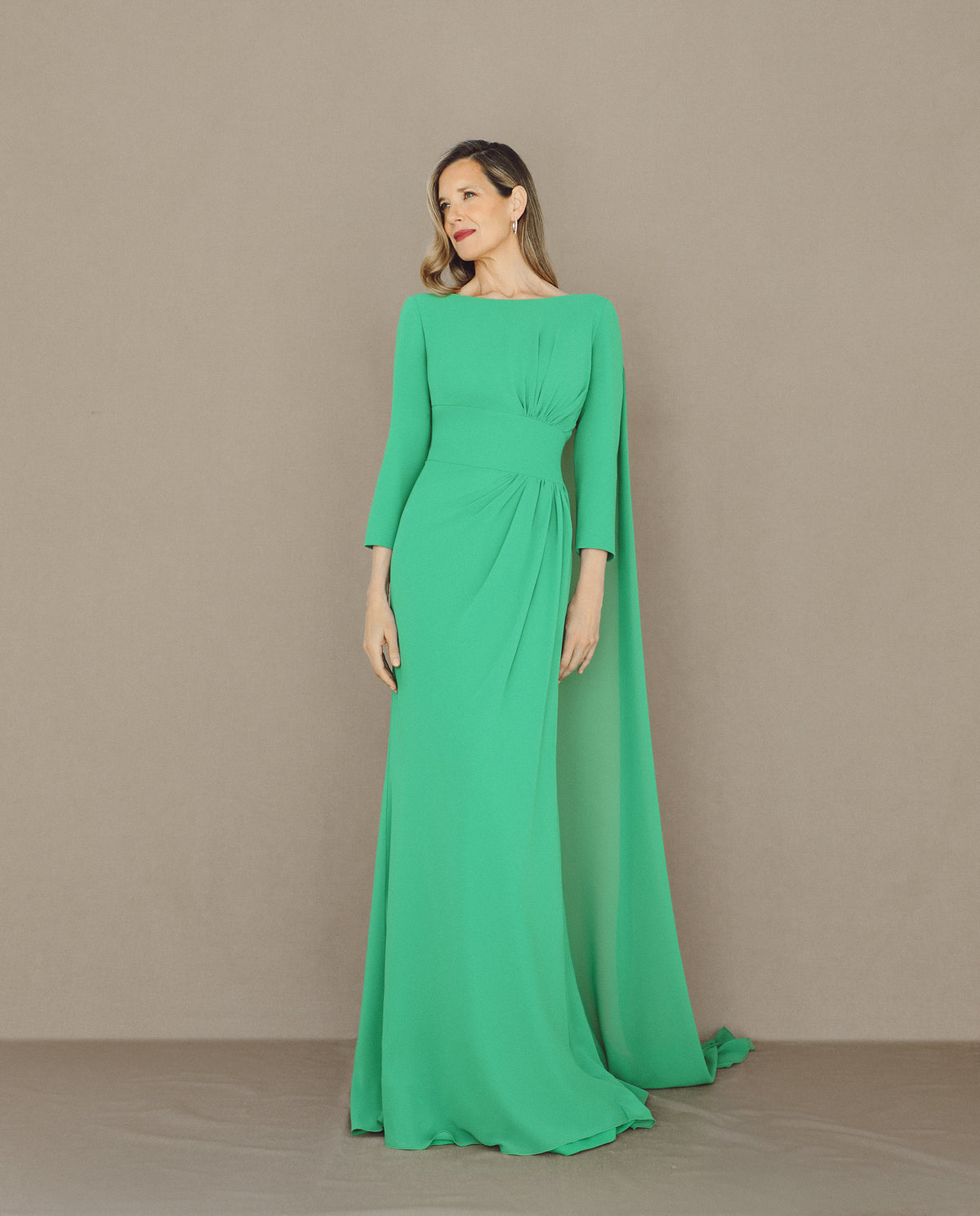 PETUNIA Green Godmother Dress