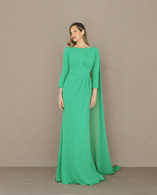 PETUNIA Green Godmother Dress