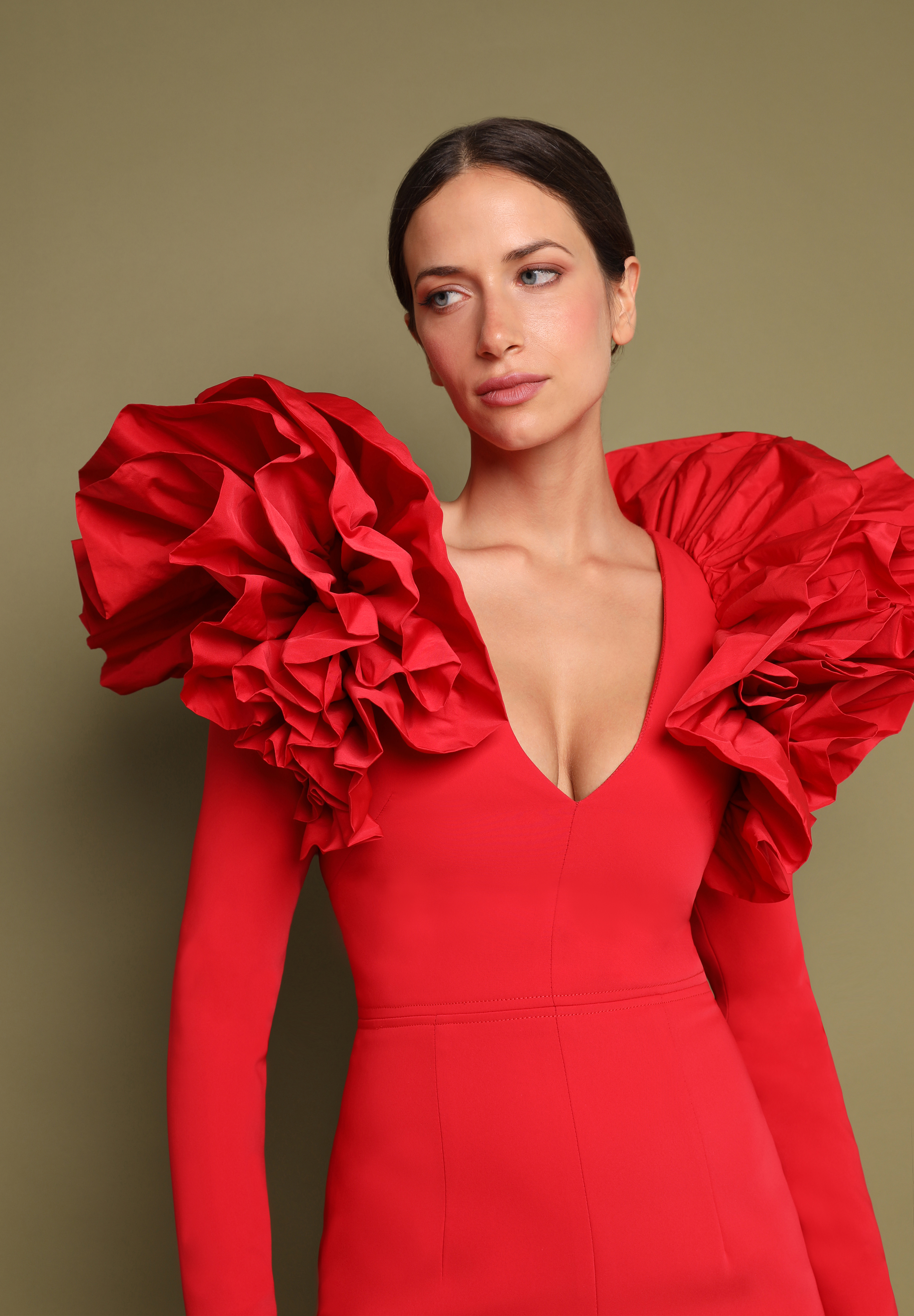 QUITI VESTIDO ROJO